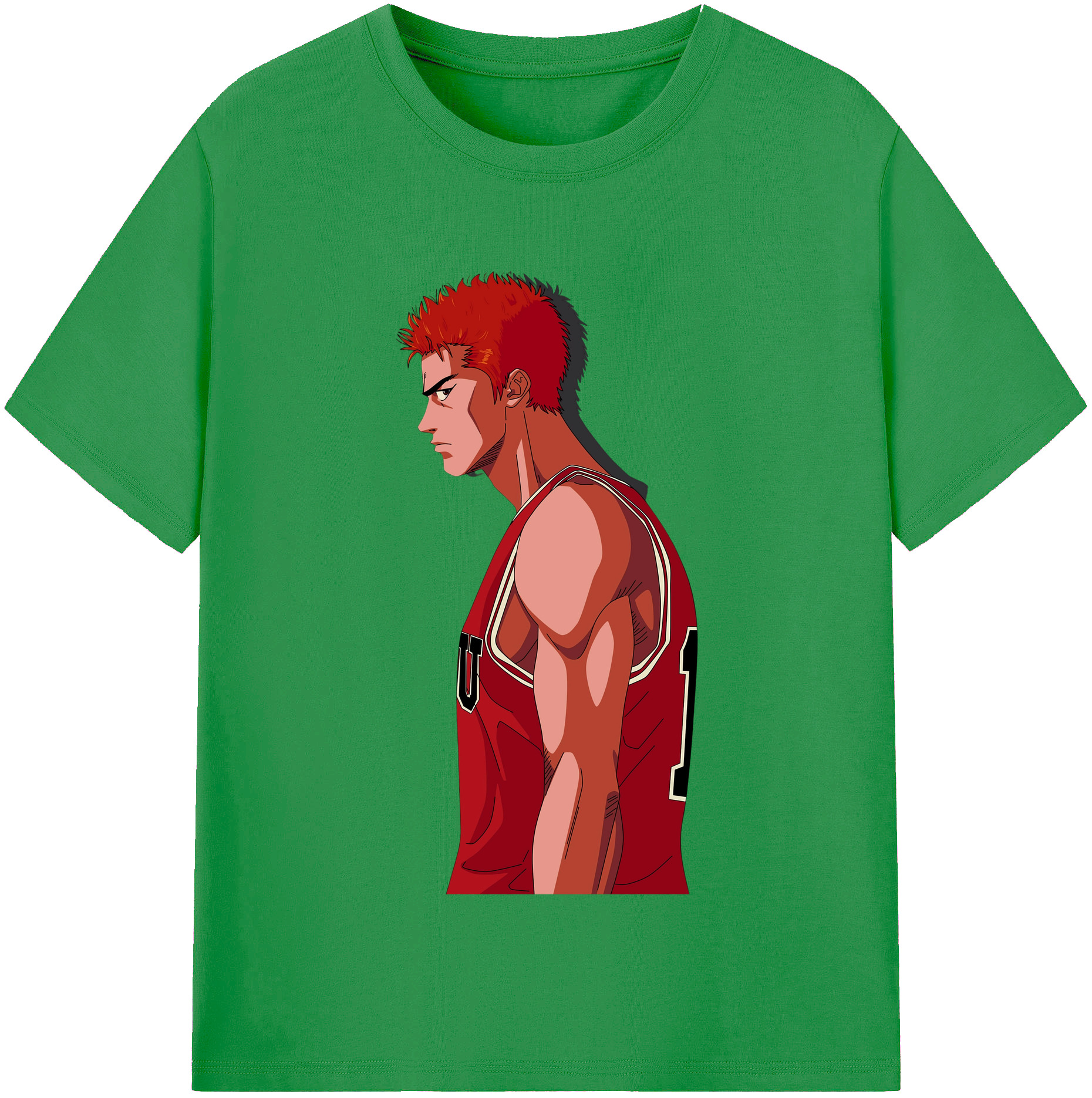 （画像用） SLAM DUNK／スラムダンク レディースカジュアルプリントTシャツ（綿100％）
