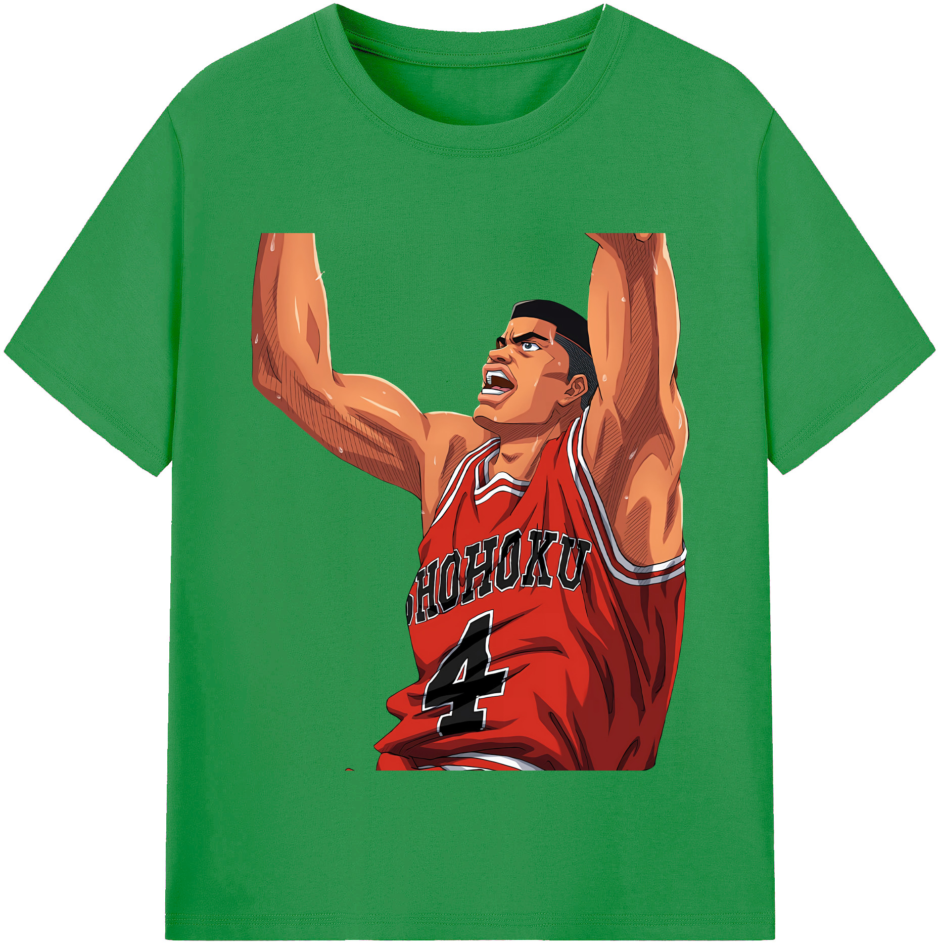 （画像用） SLAM DUNK／スラムダンク レディースカジュアルプリントTシャツ（綿100％）