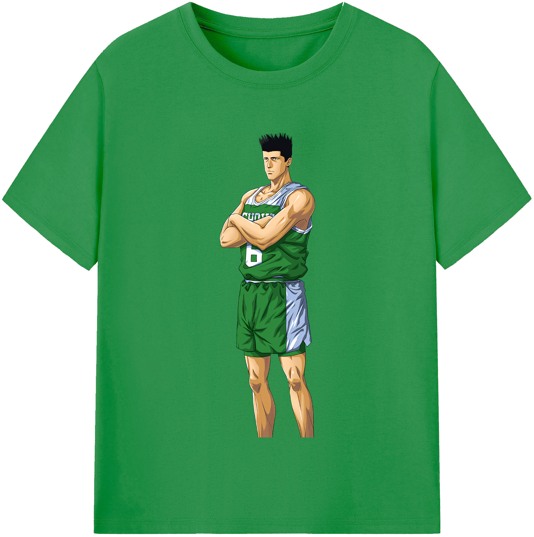（画像用） SLAM DUNK／スラムダンク レディースカジュアルプリントTシャツ（綿100％）