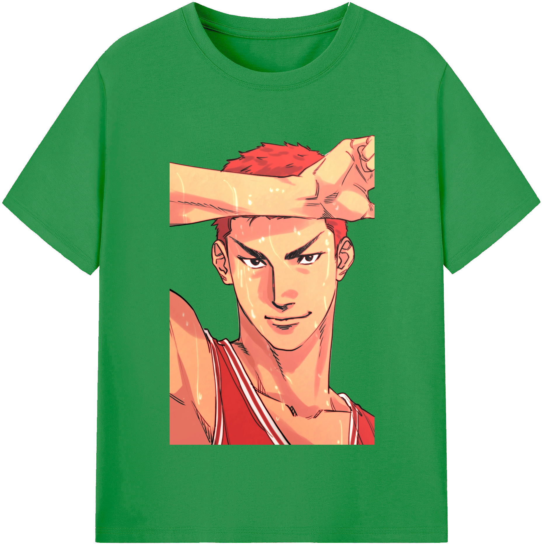 （画像用） SLAM DUNK／スラムダンク レディースカジュアルプリントTシャツ（綿100％）