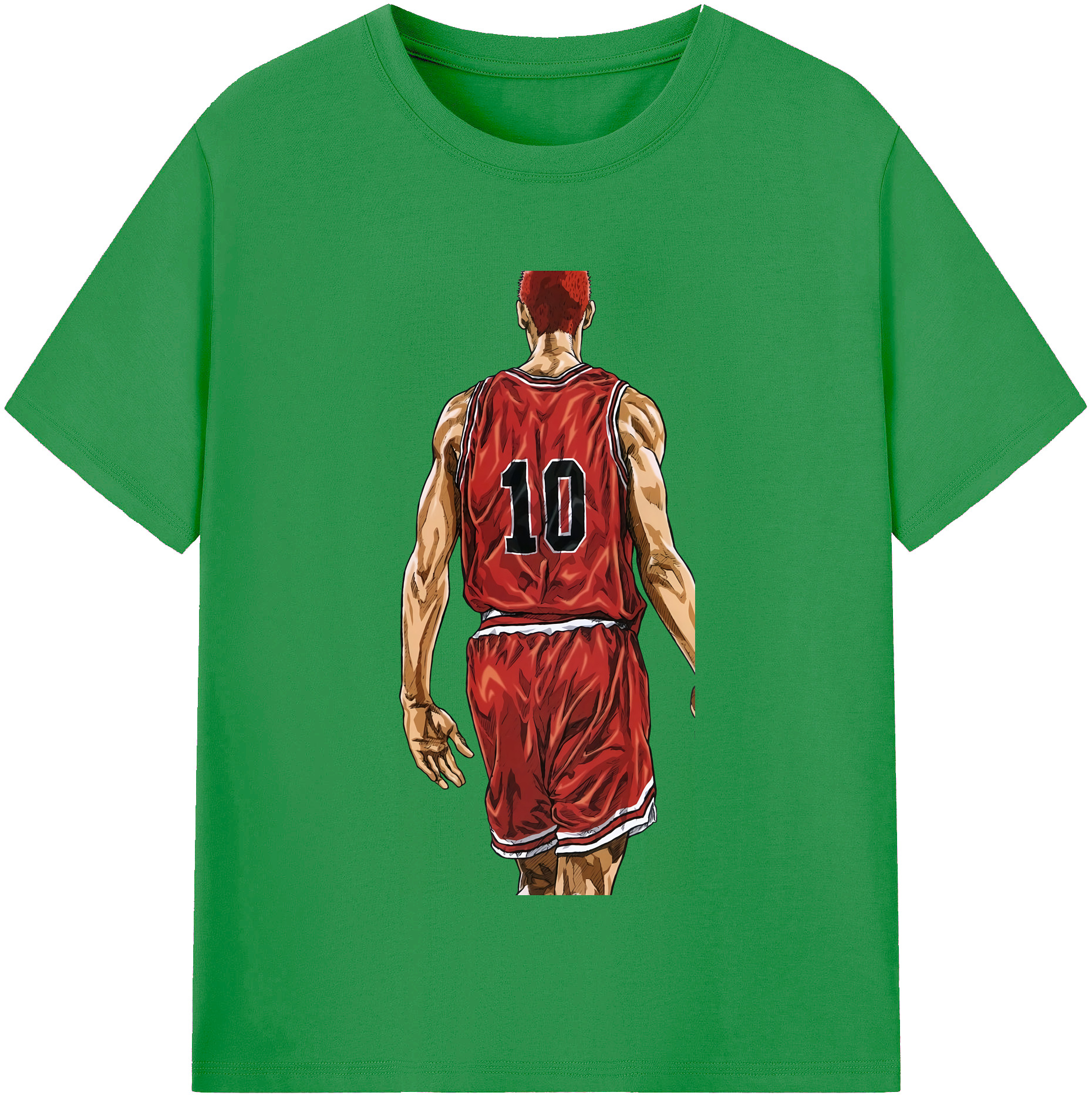 （画像用） SLAM DUNK／スラムダンク レディースカジュアルプリントTシャツ（綿100％）