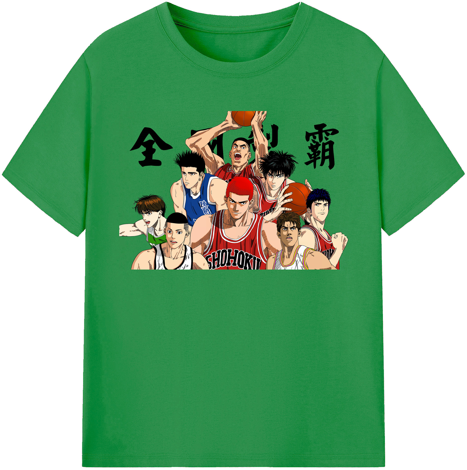 （画像用） SLAM DUNK／スラムダンク レディースカジュアルプリントTシャツ（綿100％）