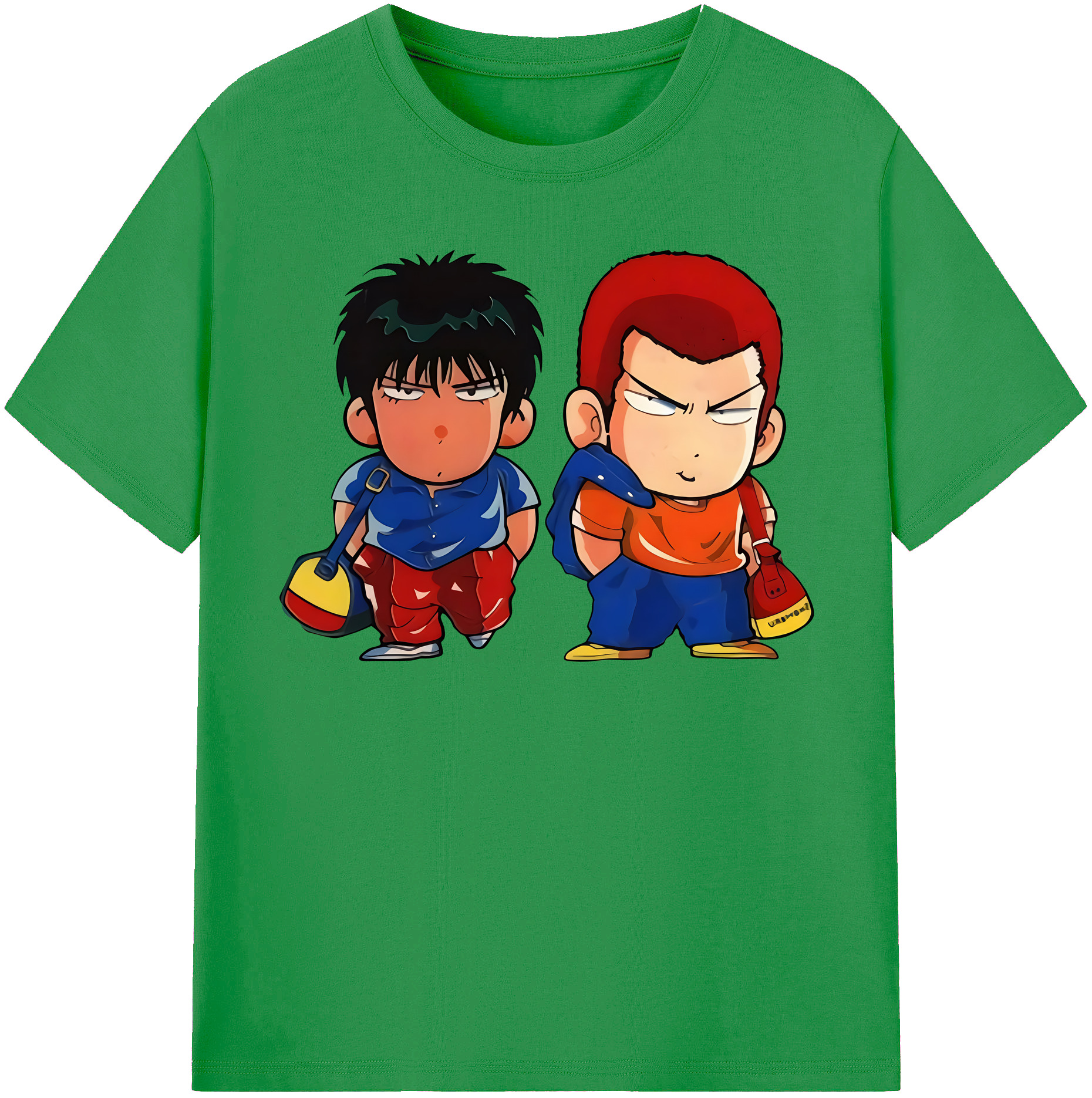 （画像用） SLAM DUNK／スラムダンク レディースカジュアルプリントTシャツ（綿100％）