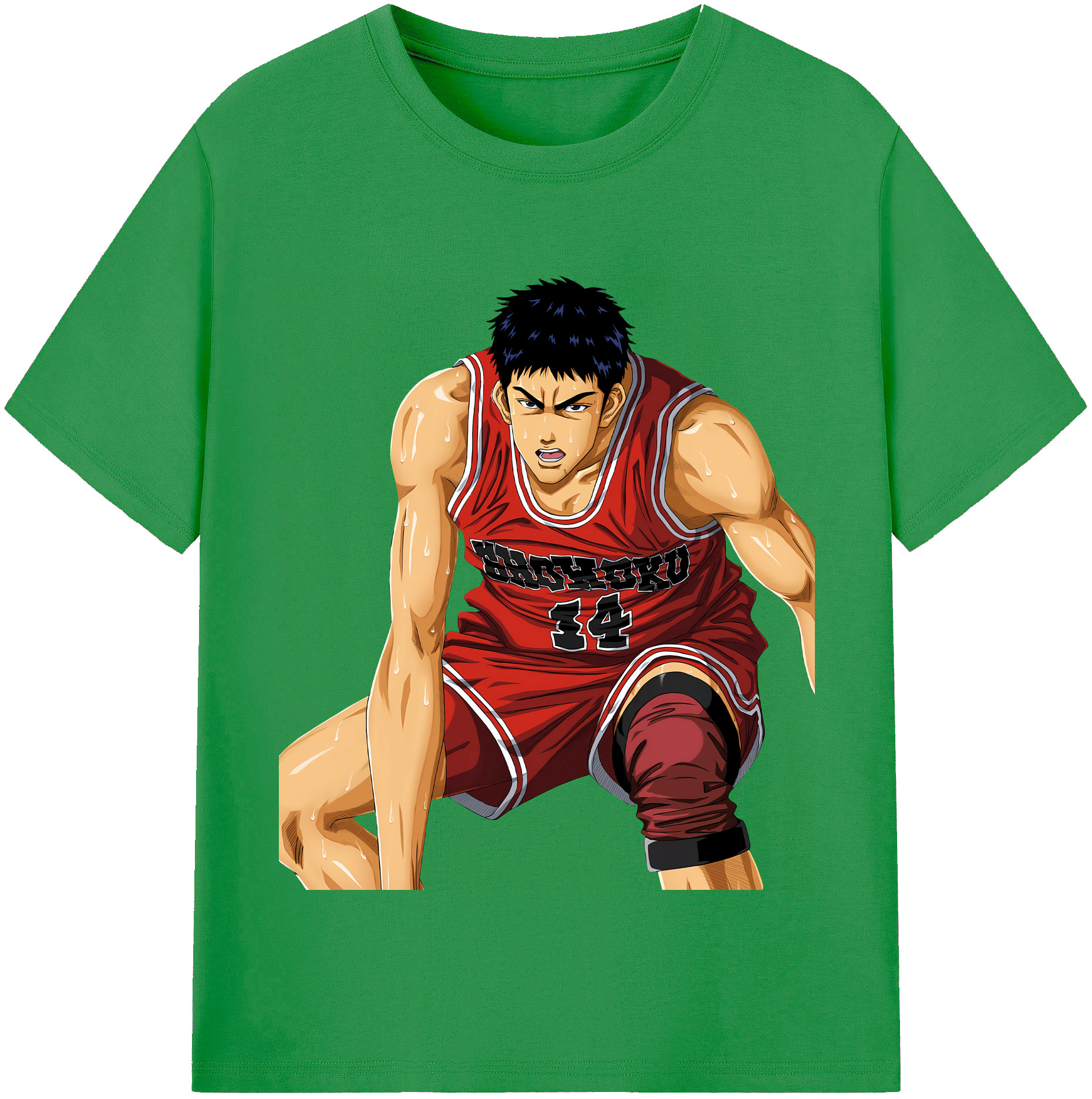 （画像用） SLAM DUNK／スラムダンク レディースカジュアルプリントTシャツ（綿100％）