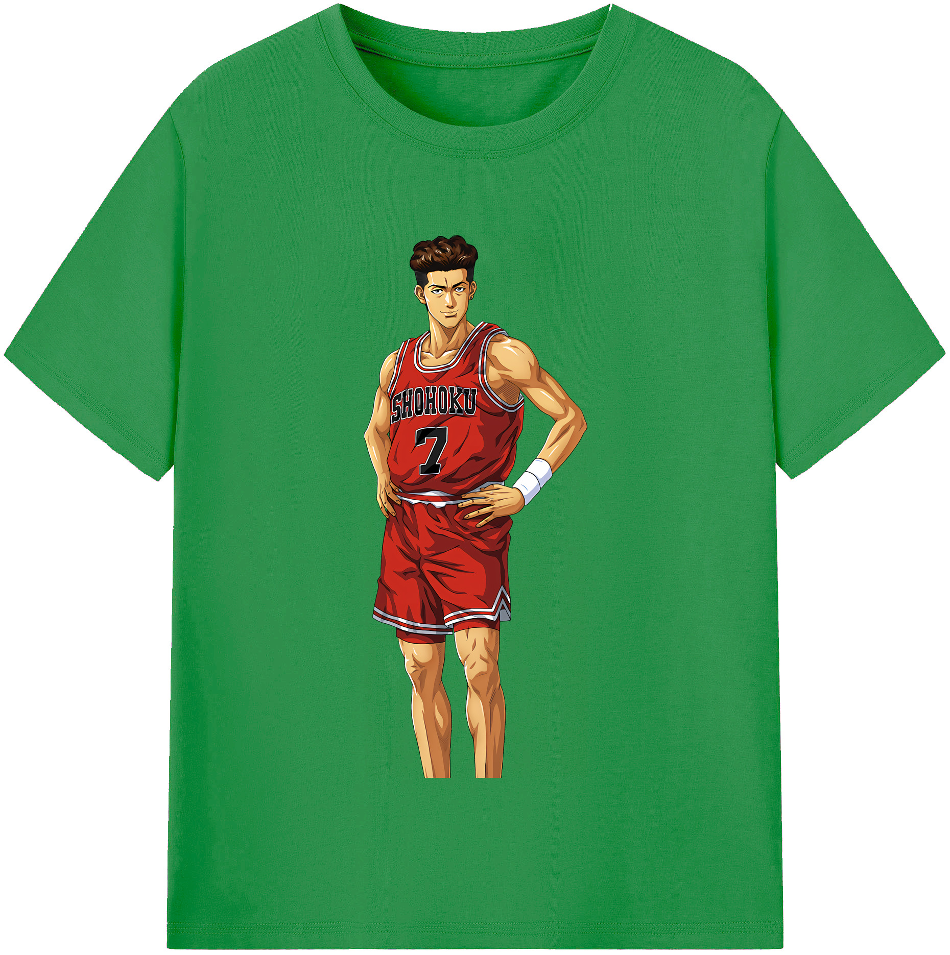 （画像用） SLAM DUNK／スラムダンク レディースカジュアルプリントTシャツ（綿100％）