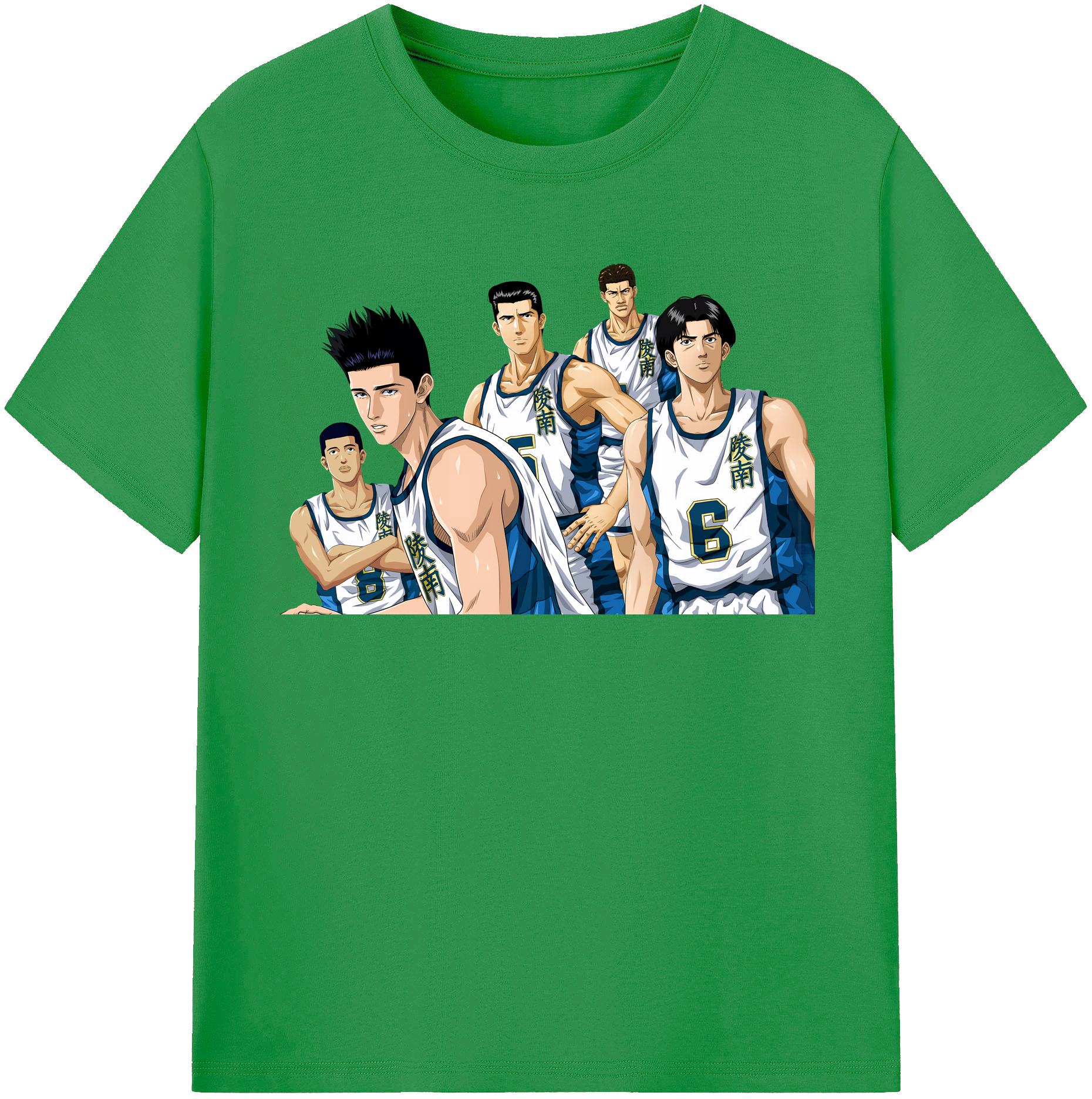 （画像用） SLAM DUNK／スラムダンク レディースカジュアルプリントTシャツ（綿100％）