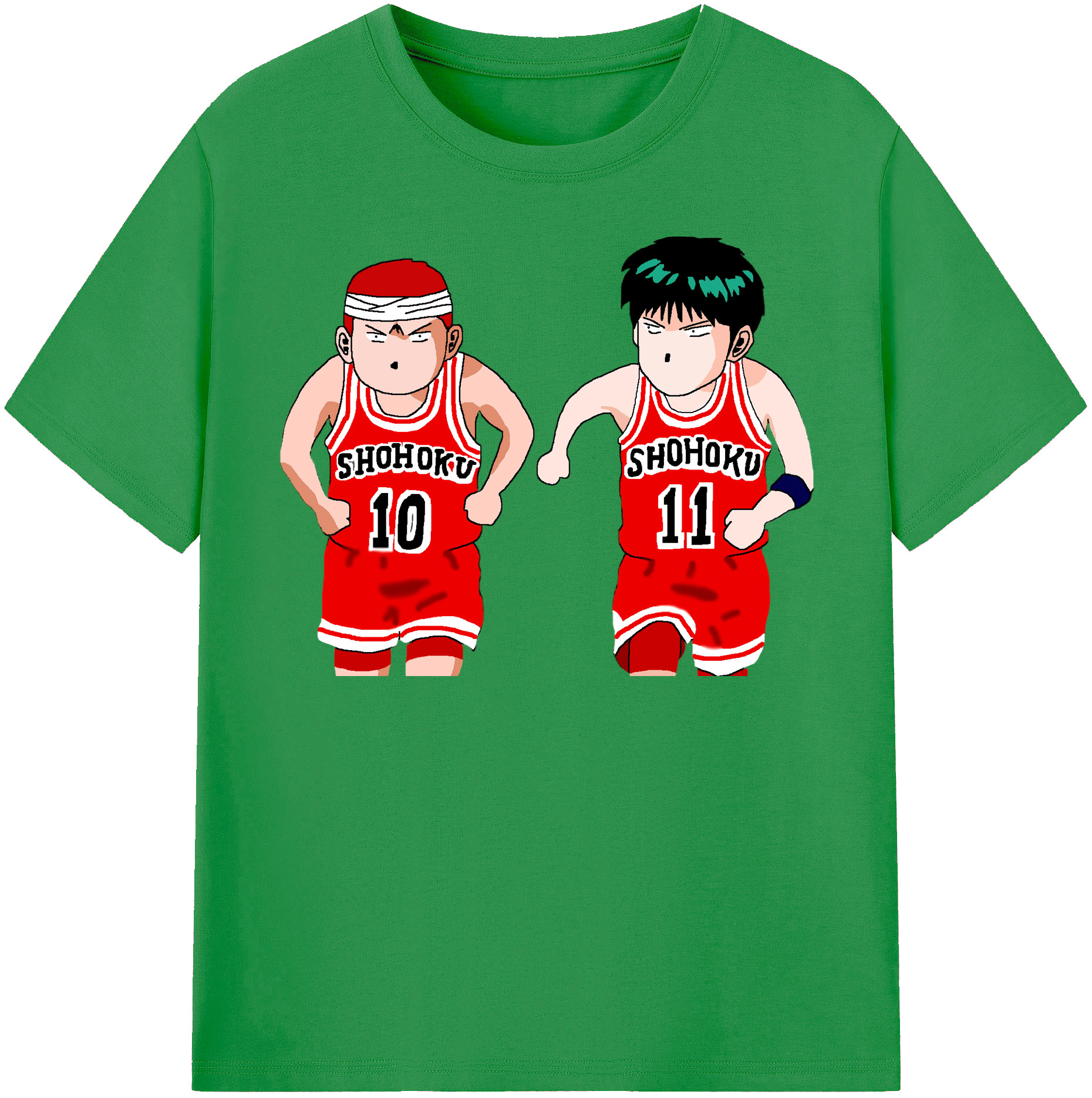 （画像用） SLAM DUNK／スラムダンク レディースカジュアルプリントTシャツ（綿100％）