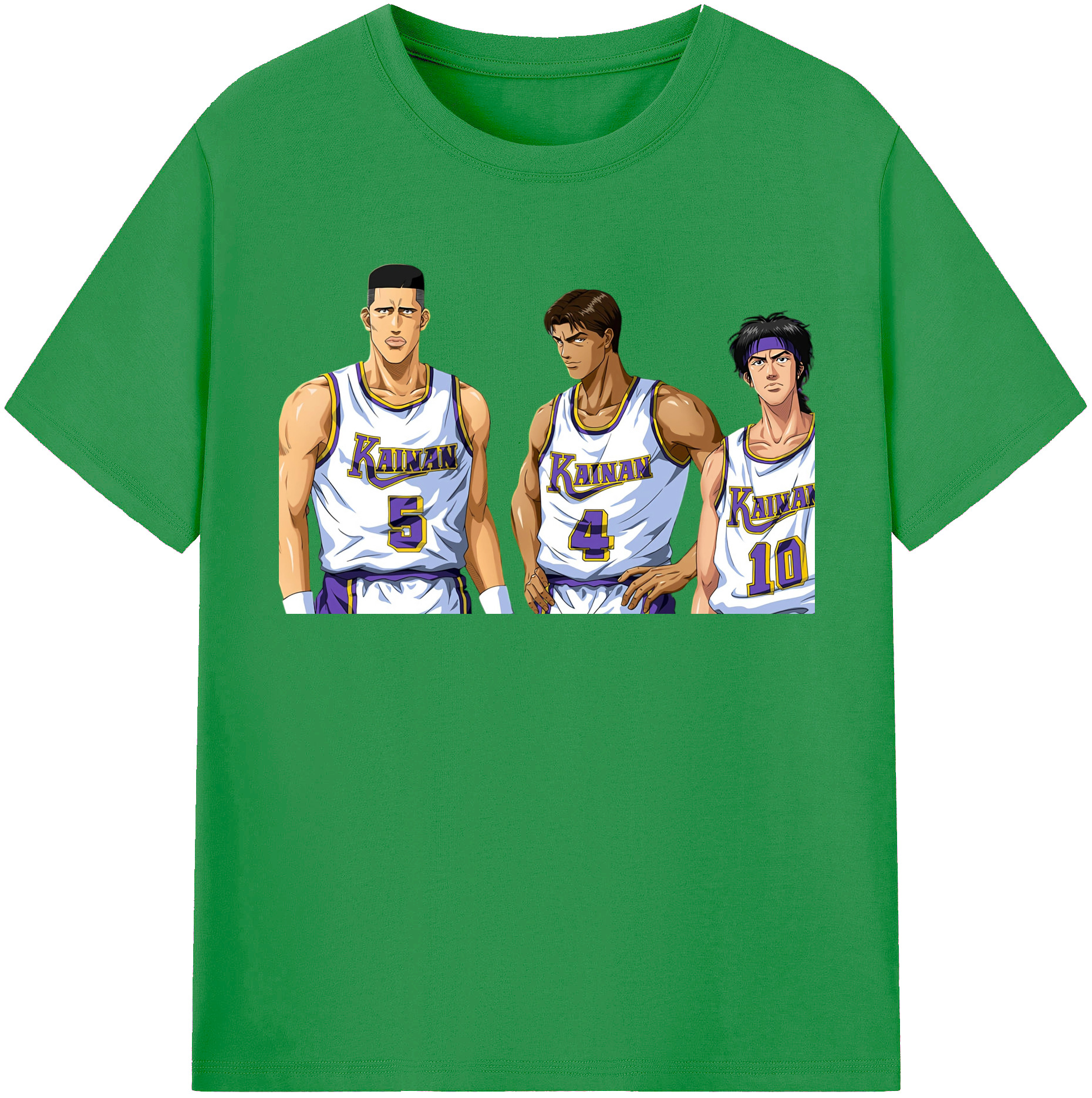 （画像用） SLAM DUNK／スラムダンク レディースカジュアルプリントTシャツ（綿100％）