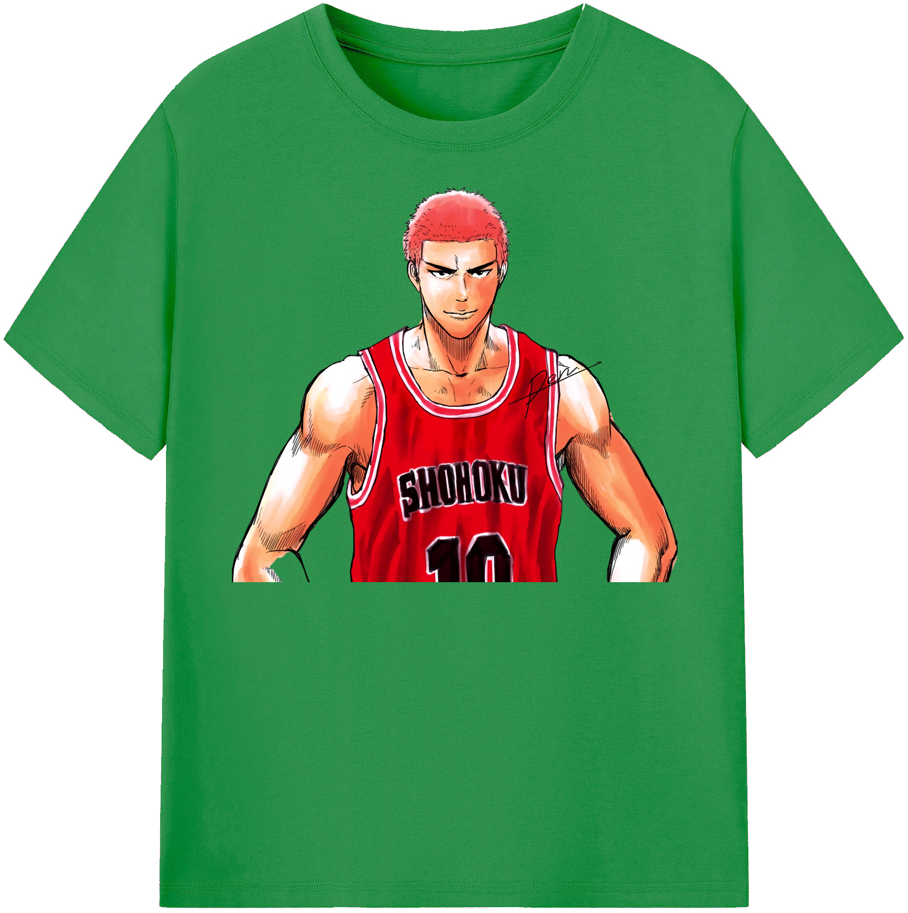 （画像用） SLAM DUNK／スラムダンク レディースカジュアルプリントTシャツ（綿100％）