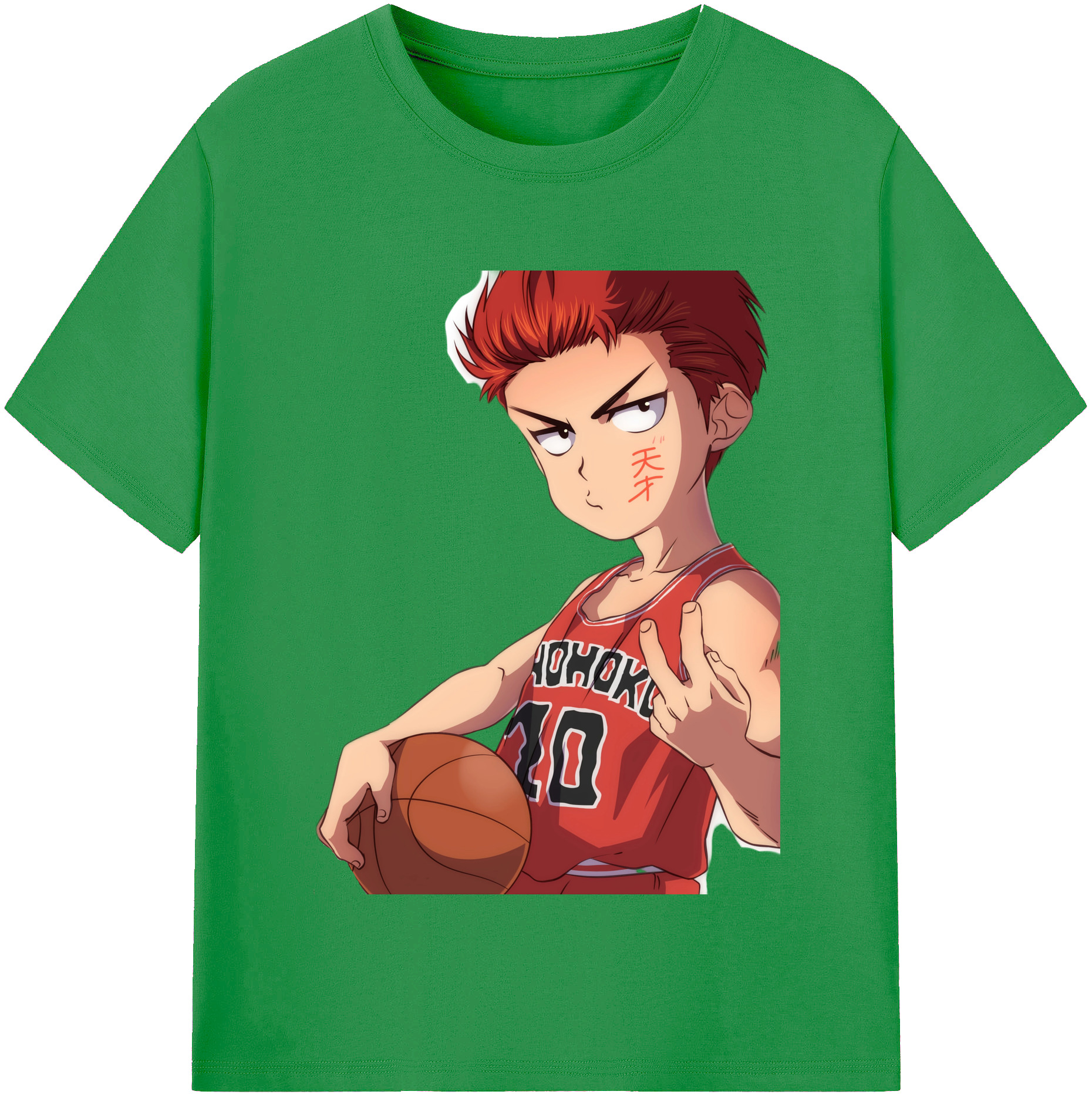（画像用） SLAM DUNK／スラムダンク レディースカジュアルプリントTシャツ（綿100％）