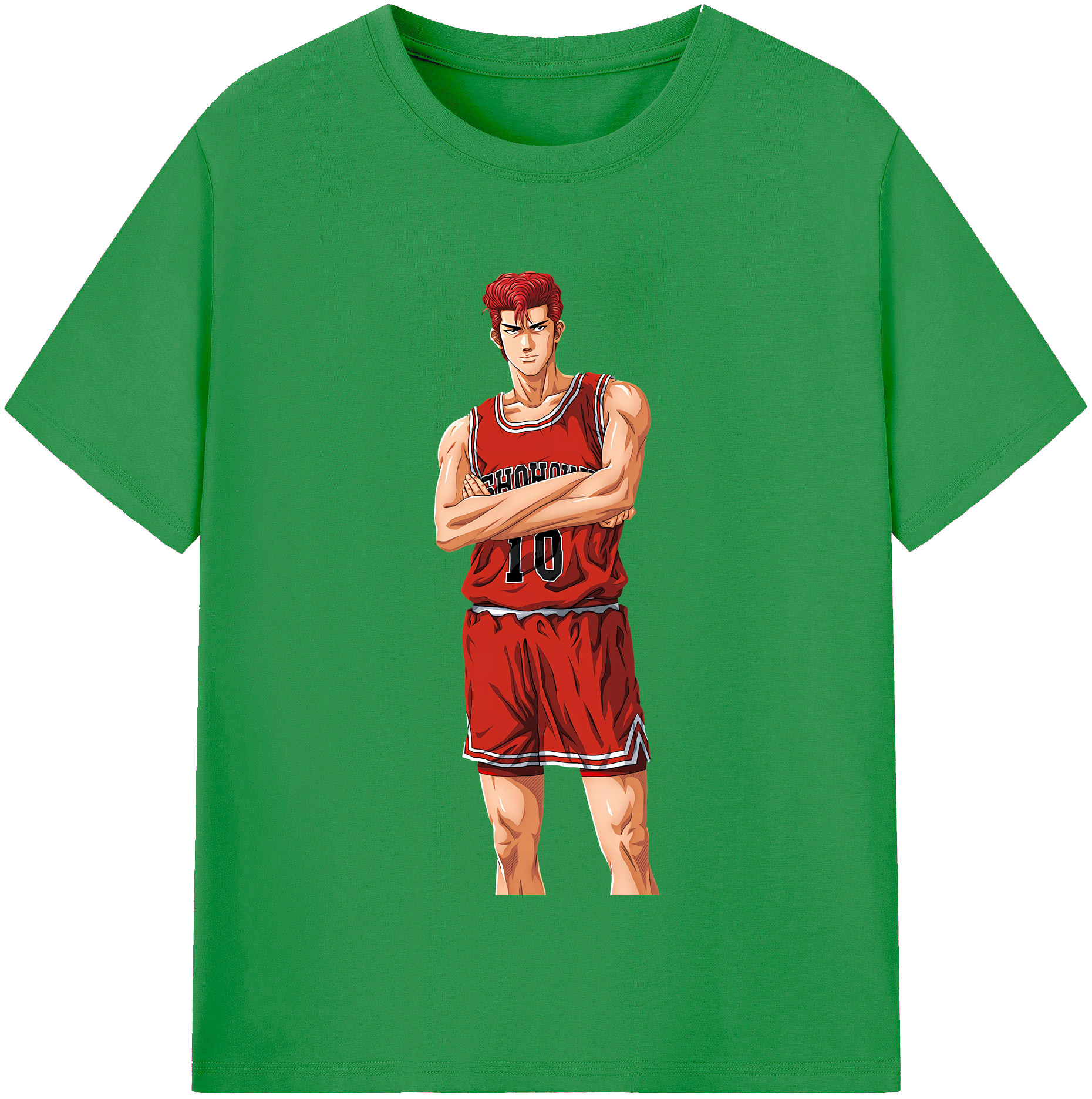（画像用） SLAM DUNK／スラムダンク レディースカジュアルプリントTシャツ（綿100％）