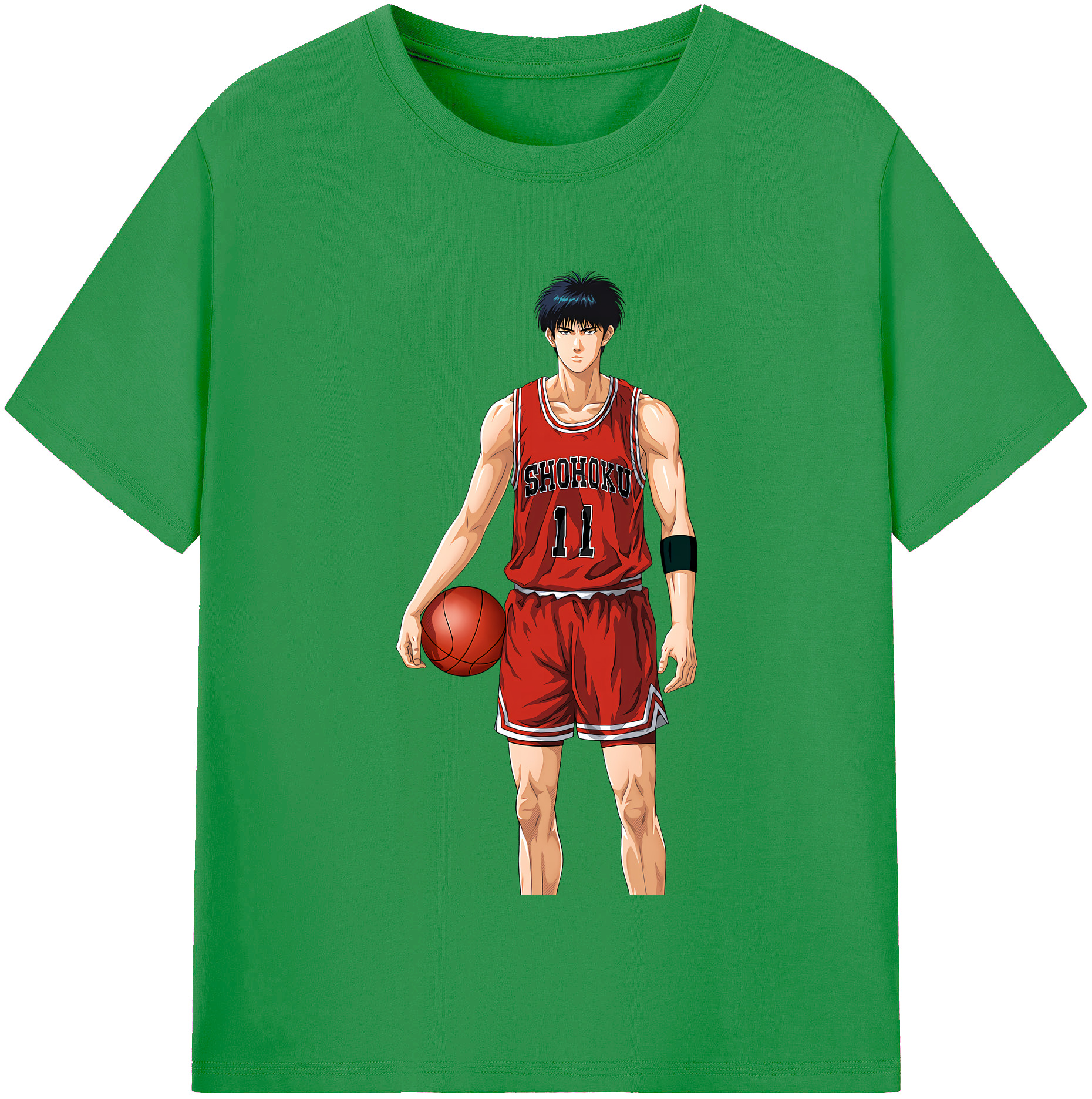 （画像用） SLAM DUNK／スラムダンク レディースカジュアルプリントTシャツ（綿100％）