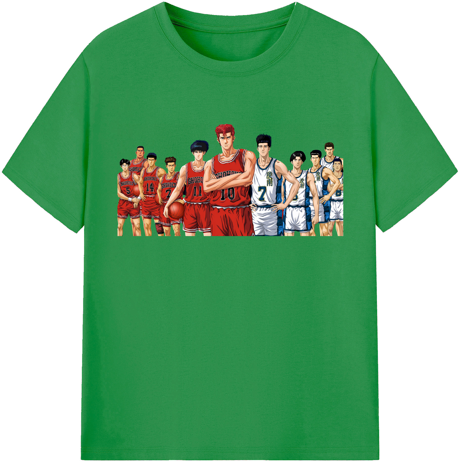 （画像用） SLAM DUNK／スラムダンク レディースカジュアルプリントTシャツ（綿100％）