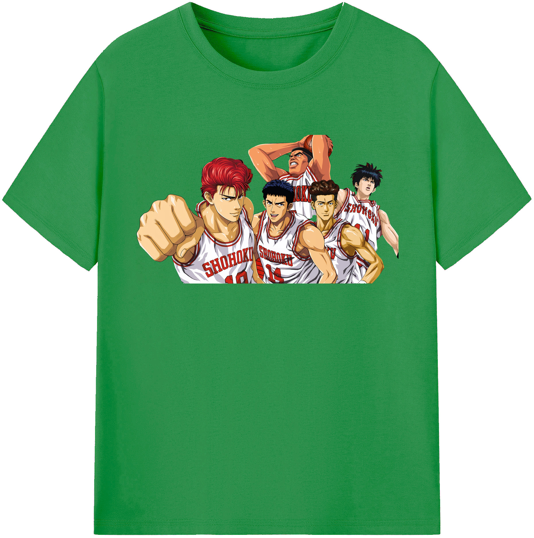（画像用） SLAM DUNK／スラムダンク レディースカジュアルプリントTシャツ（綿100％）