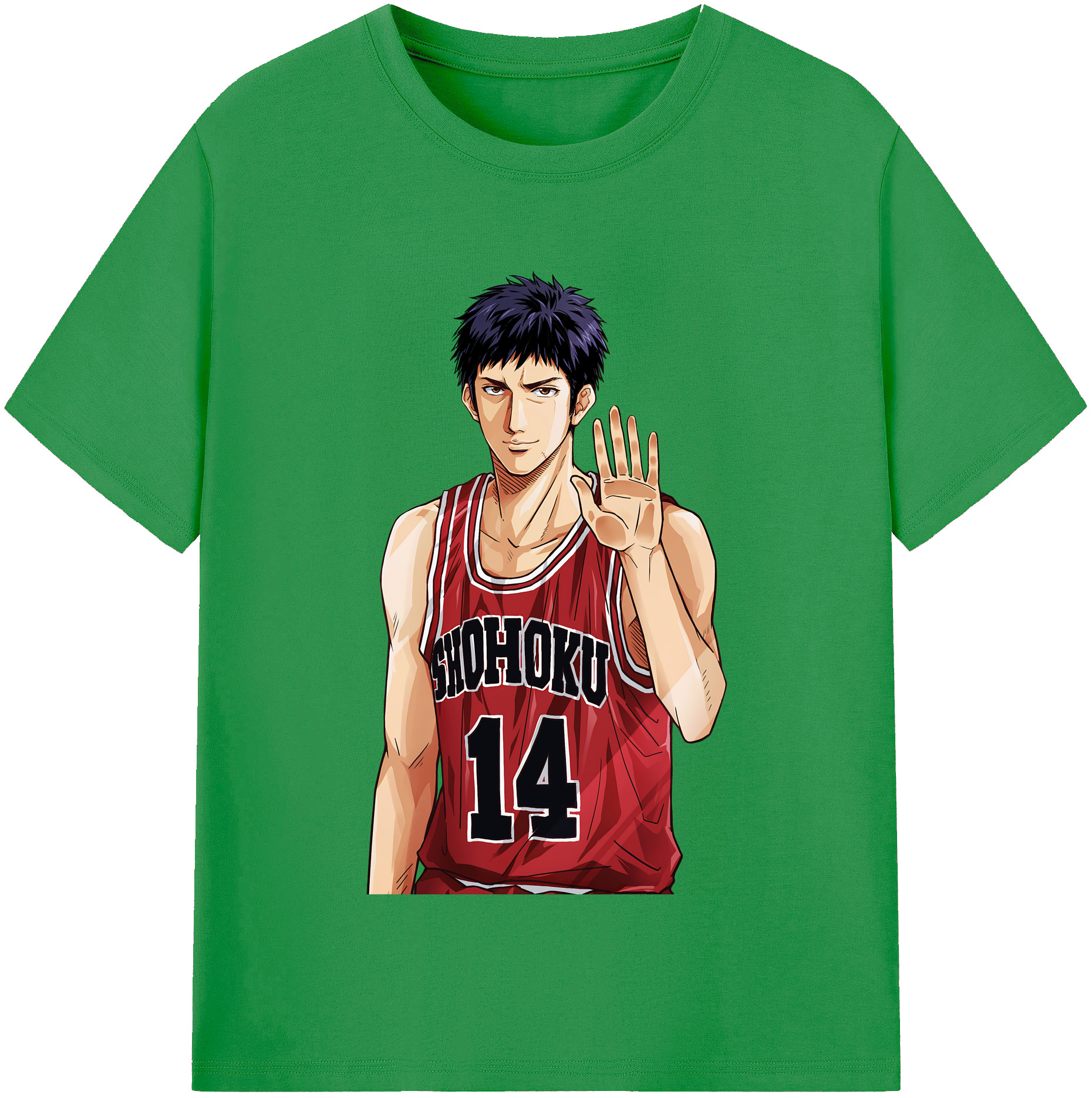（画像用） SLAM DUNK／スラムダンク レディースカジュアルプリントTシャツ（綿100％）