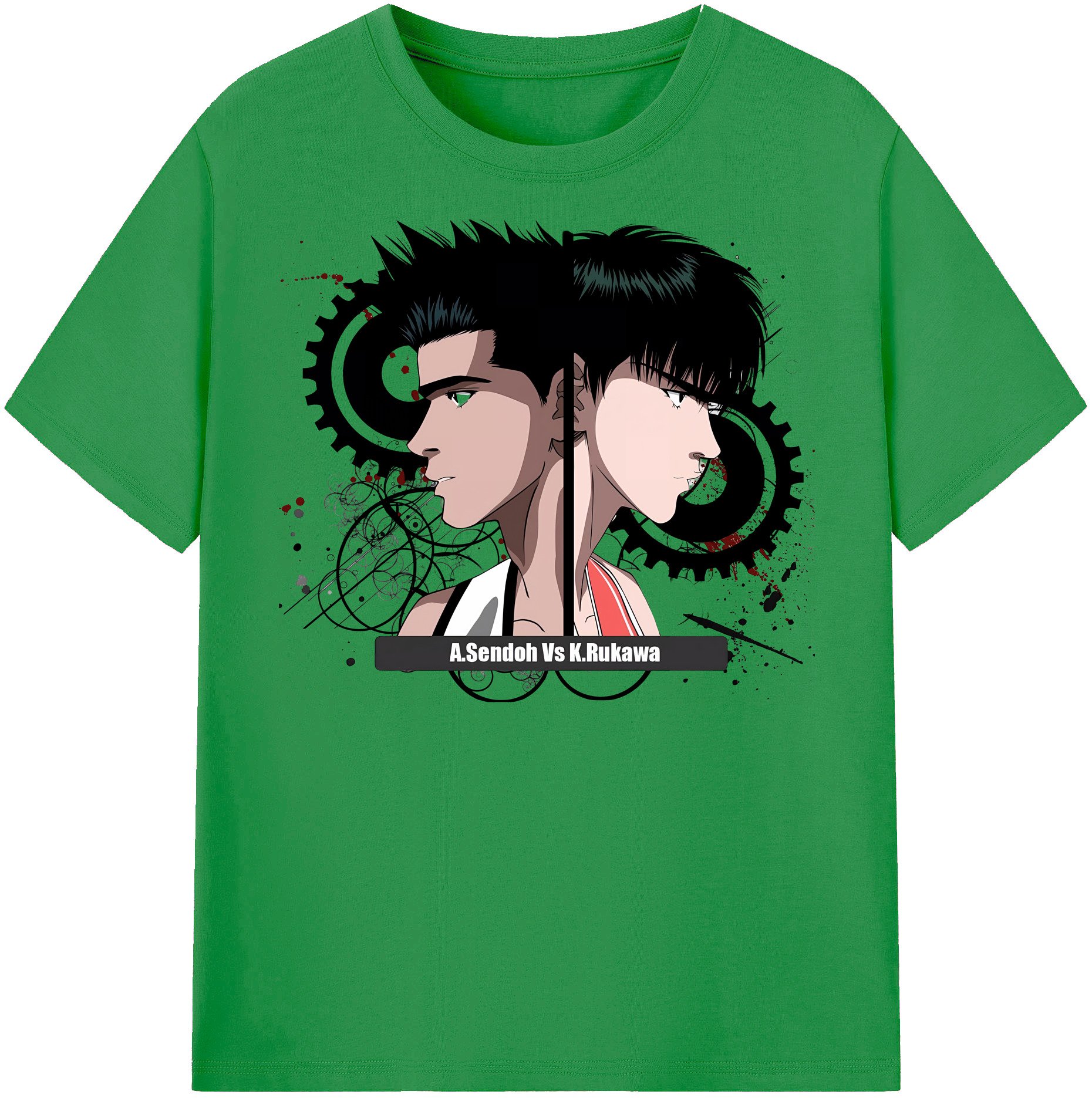 （画像用） SLAM DUNK／スラムダンク レディースカジュアルプリントTシャツ（綿100％）
