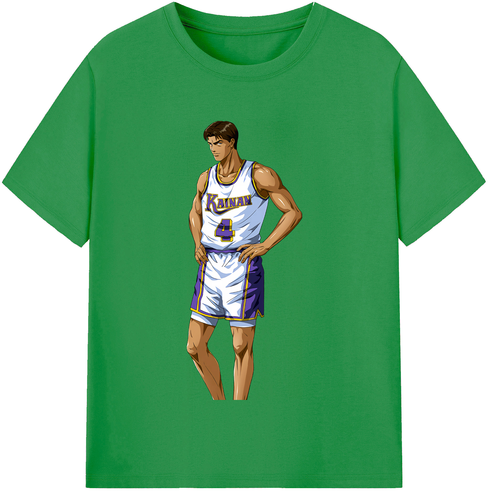 （画像用） SLAM DUNK／スラムダンク レディースカジュアルプリントTシャツ（綿100％）