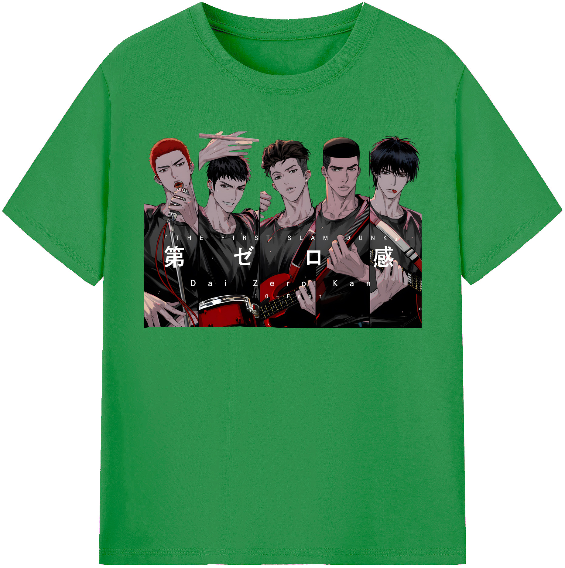 （画像用） SLAM DUNK／スラムダンク レディースカジュアルプリントTシャツ（綿100％）