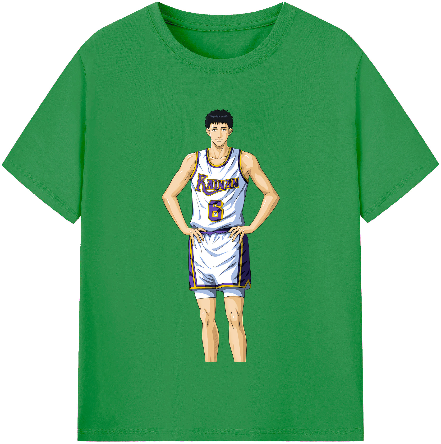 （画像用） SLAM DUNK／スラムダンク レディースカジュアルプリントTシャツ（綿100％）