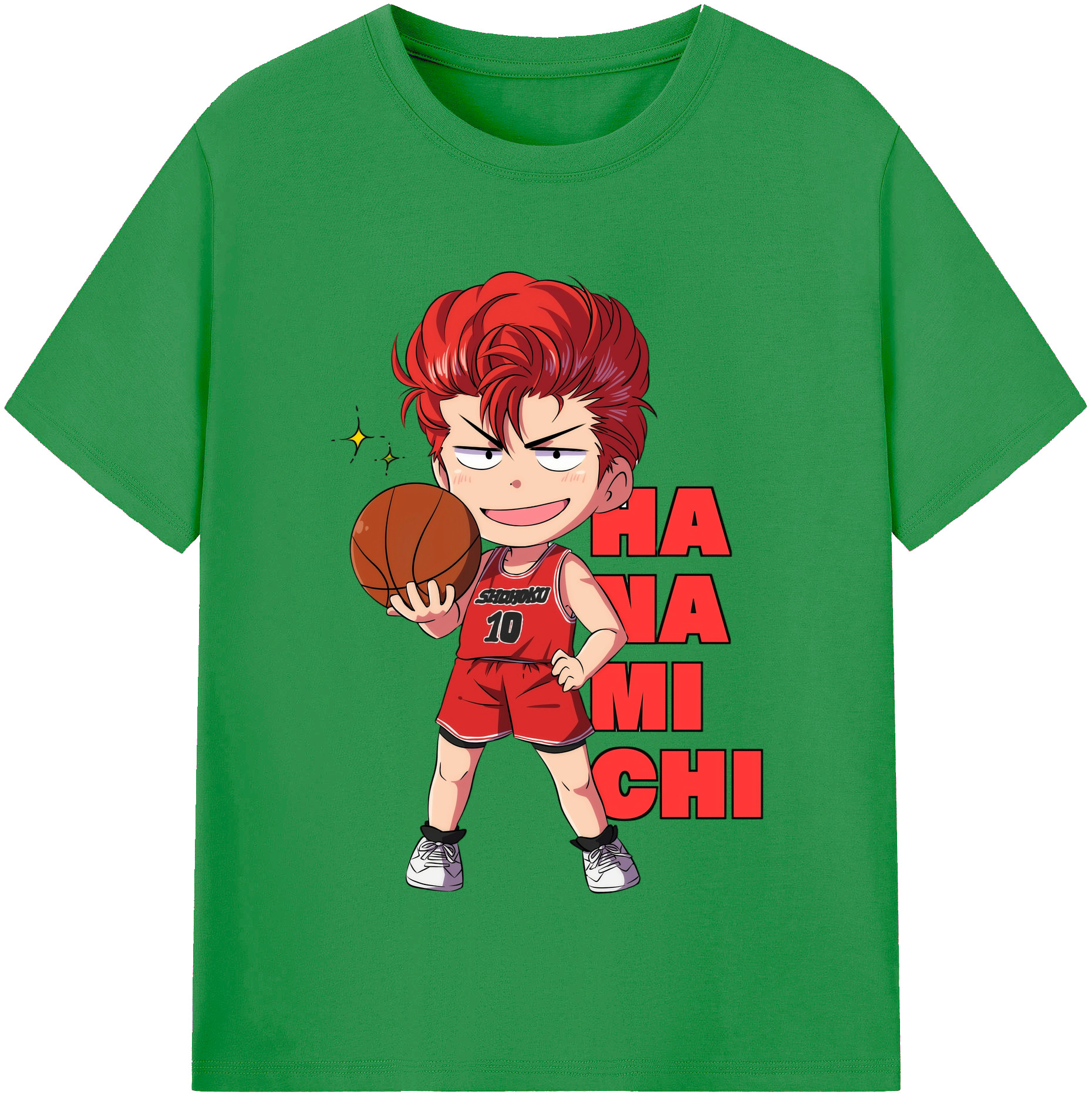 （画像用） SLAM DUNK／スラムダンク レディースカジュアルプリントTシャツ（綿100％）