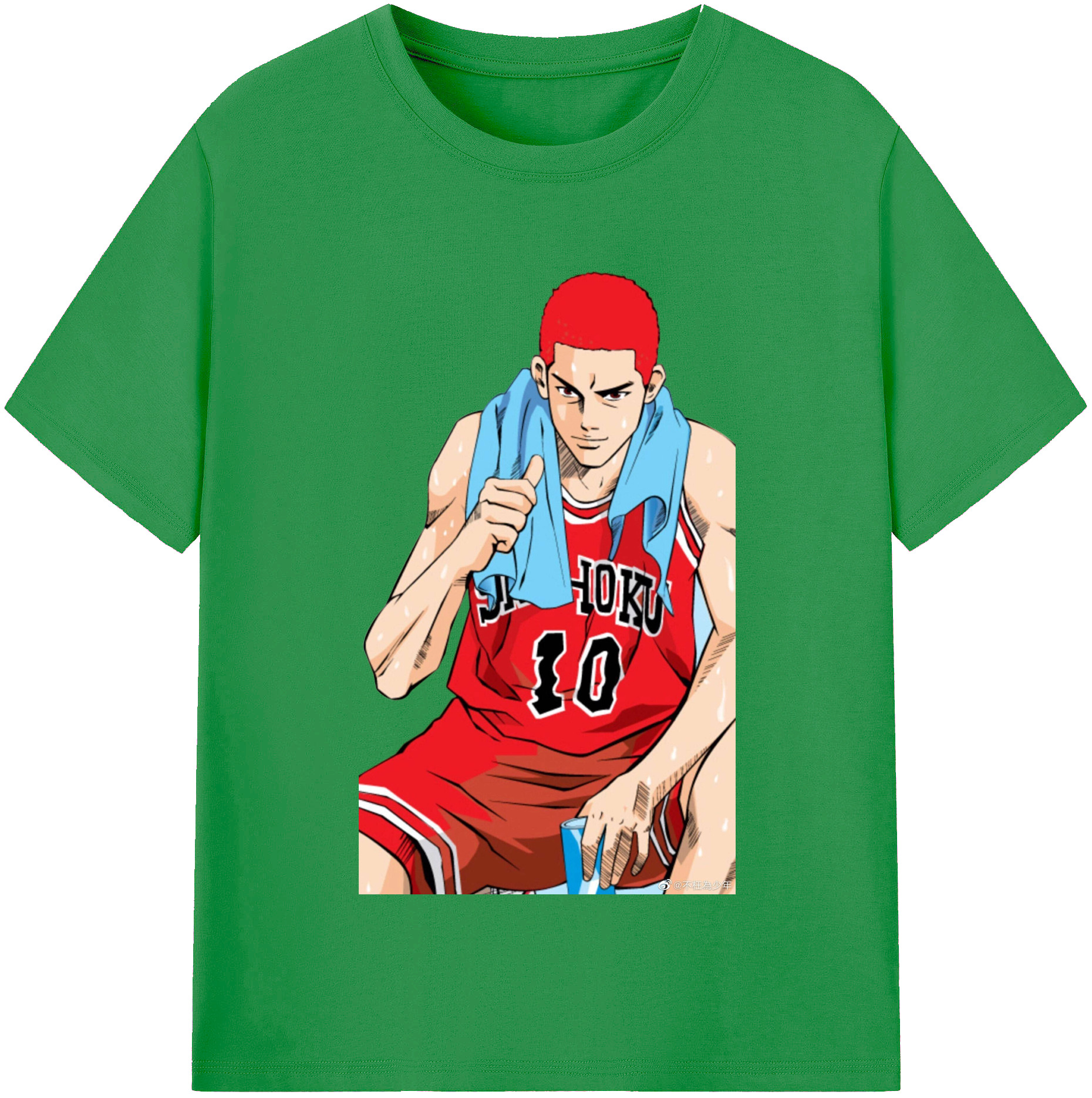 （画像用） SLAM DUNK／スラムダンク レディースカジュアルプリントTシャツ（綿100％）