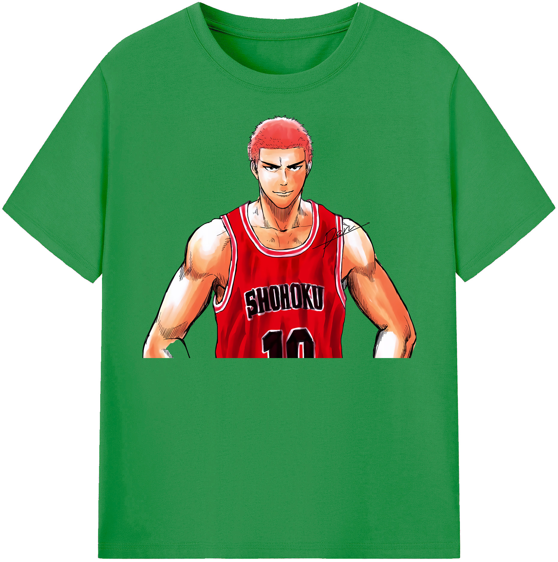 （画像用） SLAM DUNK／スラムダンク レディースカジュアルプリントTシャツ（綿100％）