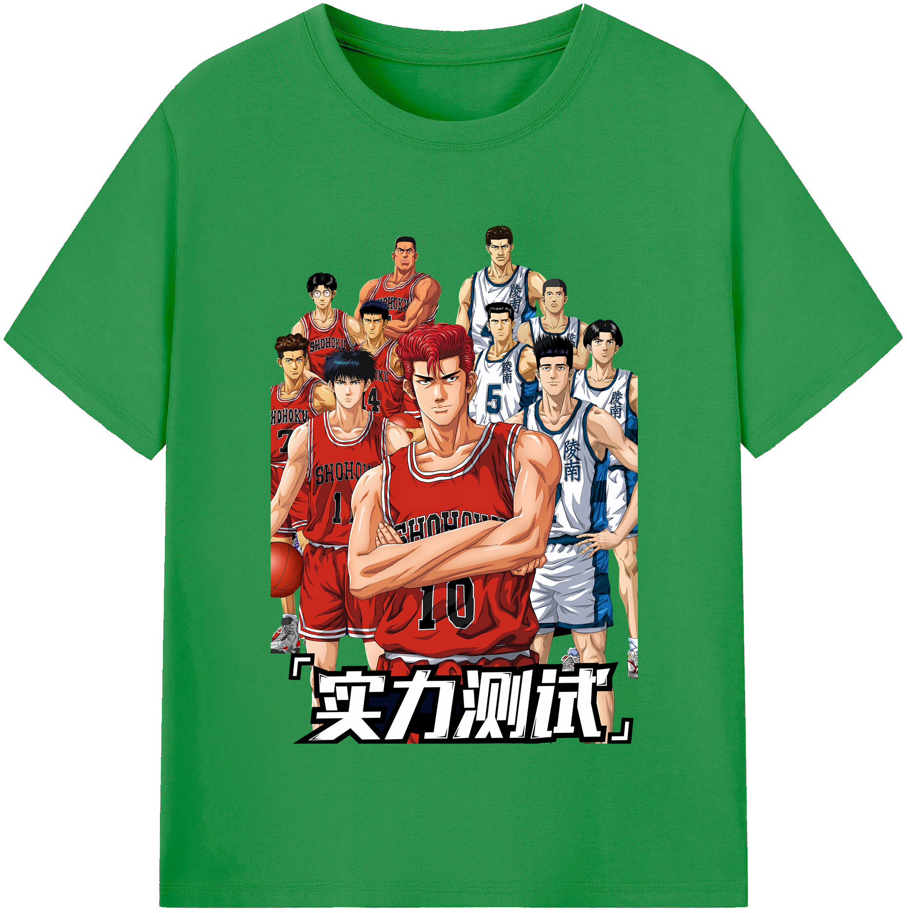 （画像用） SLAM DUNK／スラムダンク レディースカジュアルプリントTシャツ（綿100％）