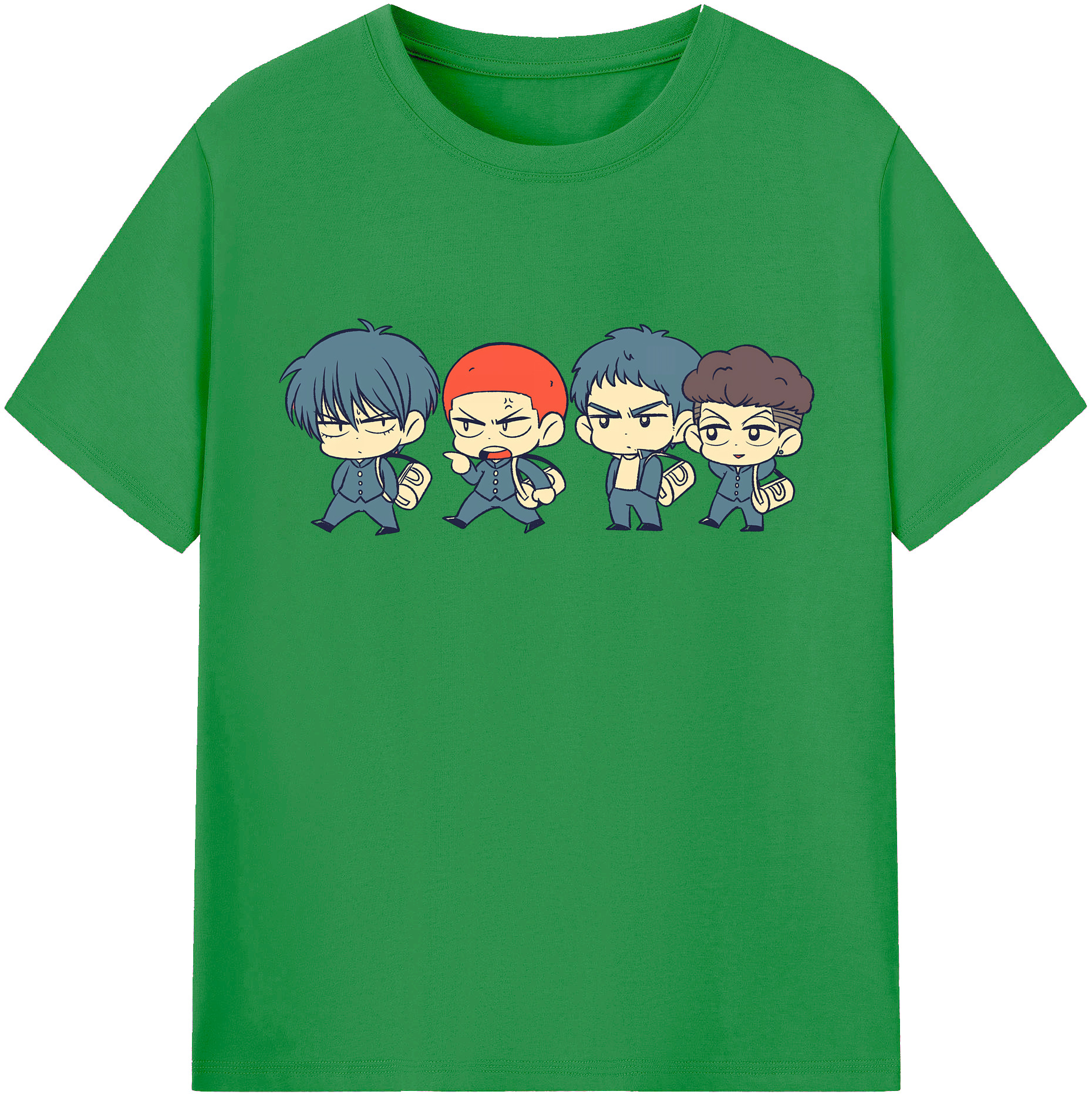 （画像用） SLAM DUNK／スラムダンク レディースカジュアルプリントTシャツ（綿100％）
