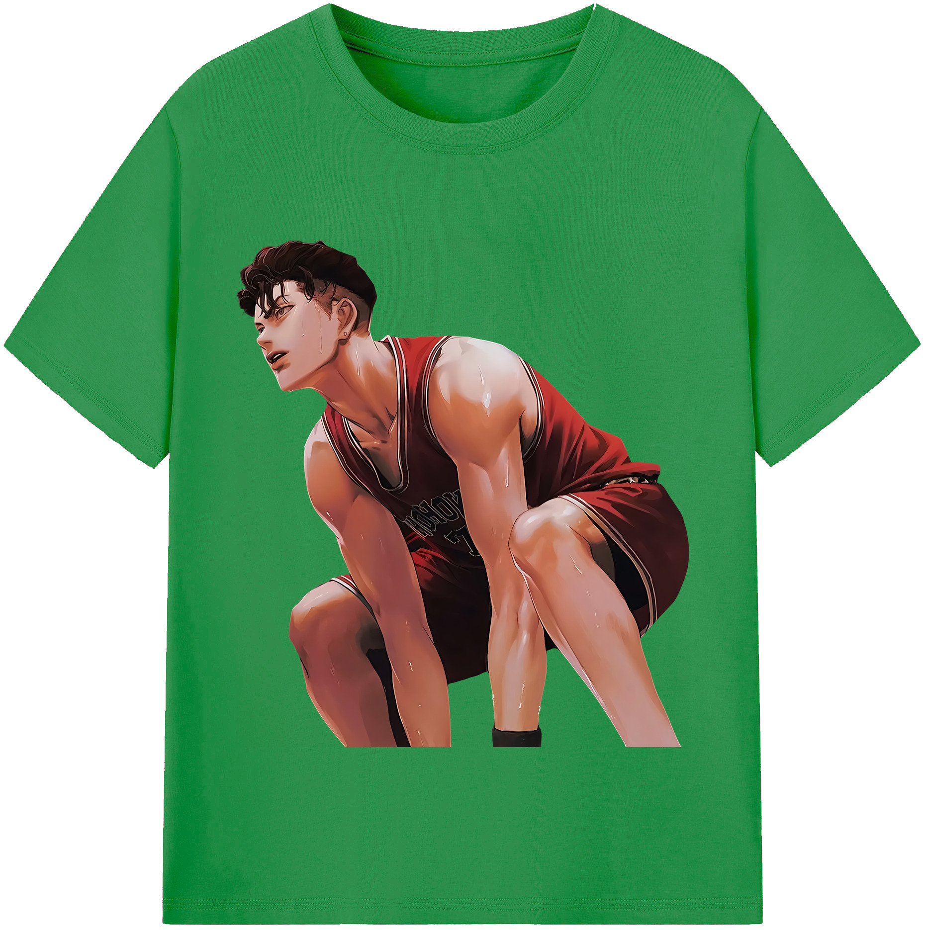 （画像用） SLAM DUNK／スラムダンク レディースカジュアルプリントTシャツ（綿100％）
