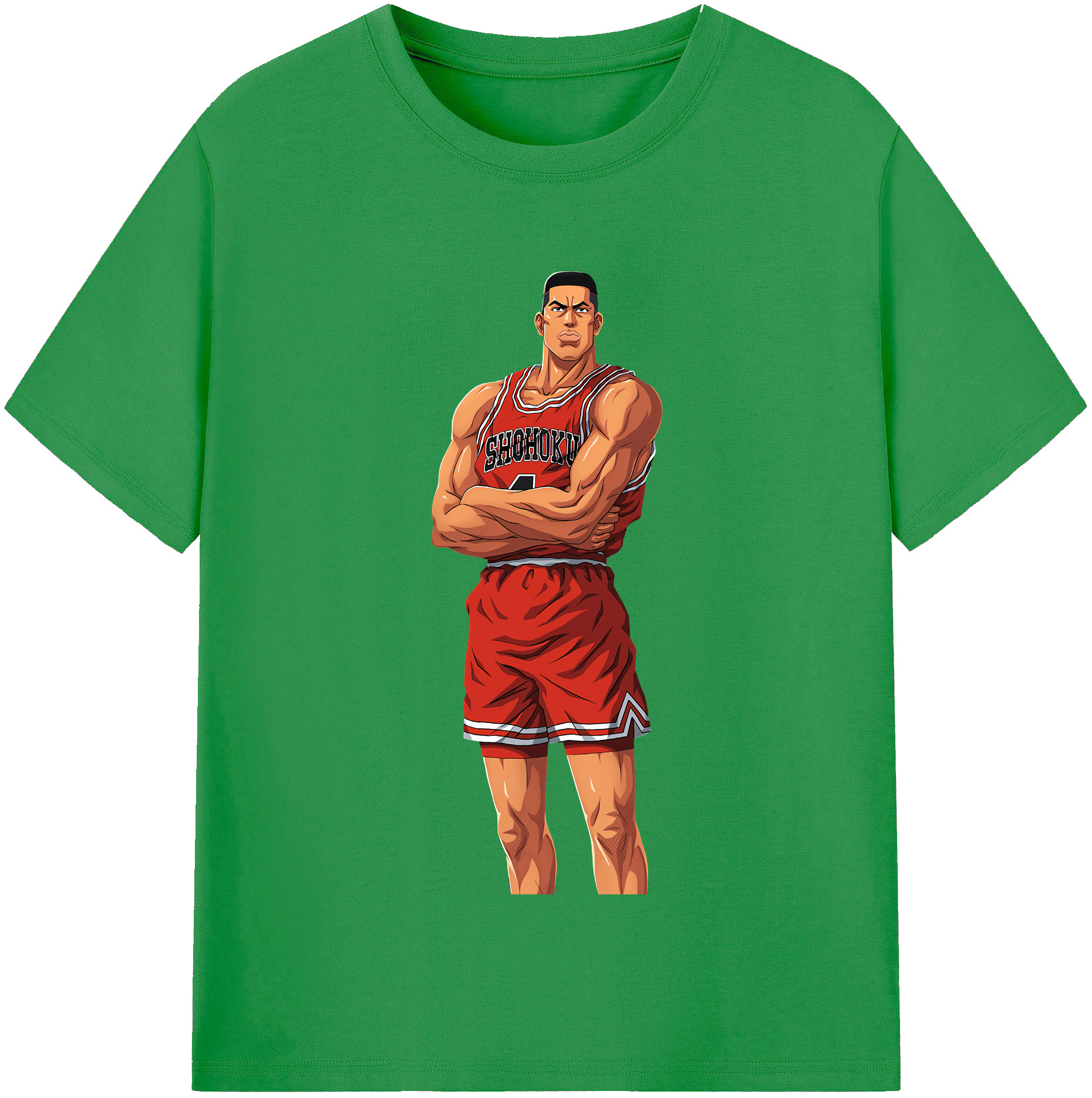 （画像用） SLAM DUNK／スラムダンク レディースカジュアルプリントTシャツ（綿100％）