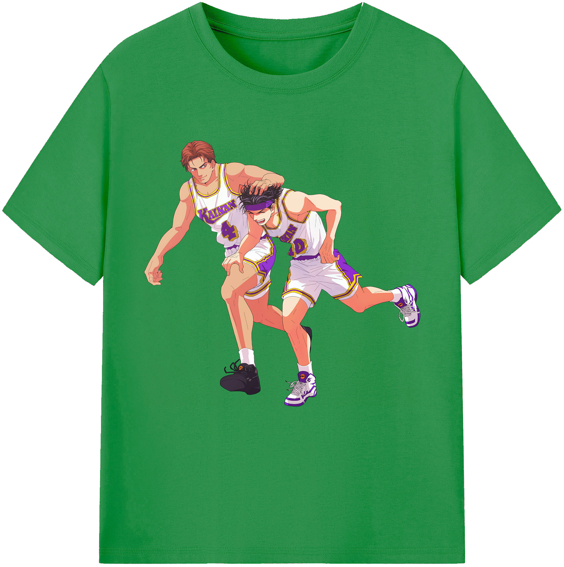 （画像用） SLAM DUNK／スラムダンク レディースカジュアルプリントTシャツ（綿100％）