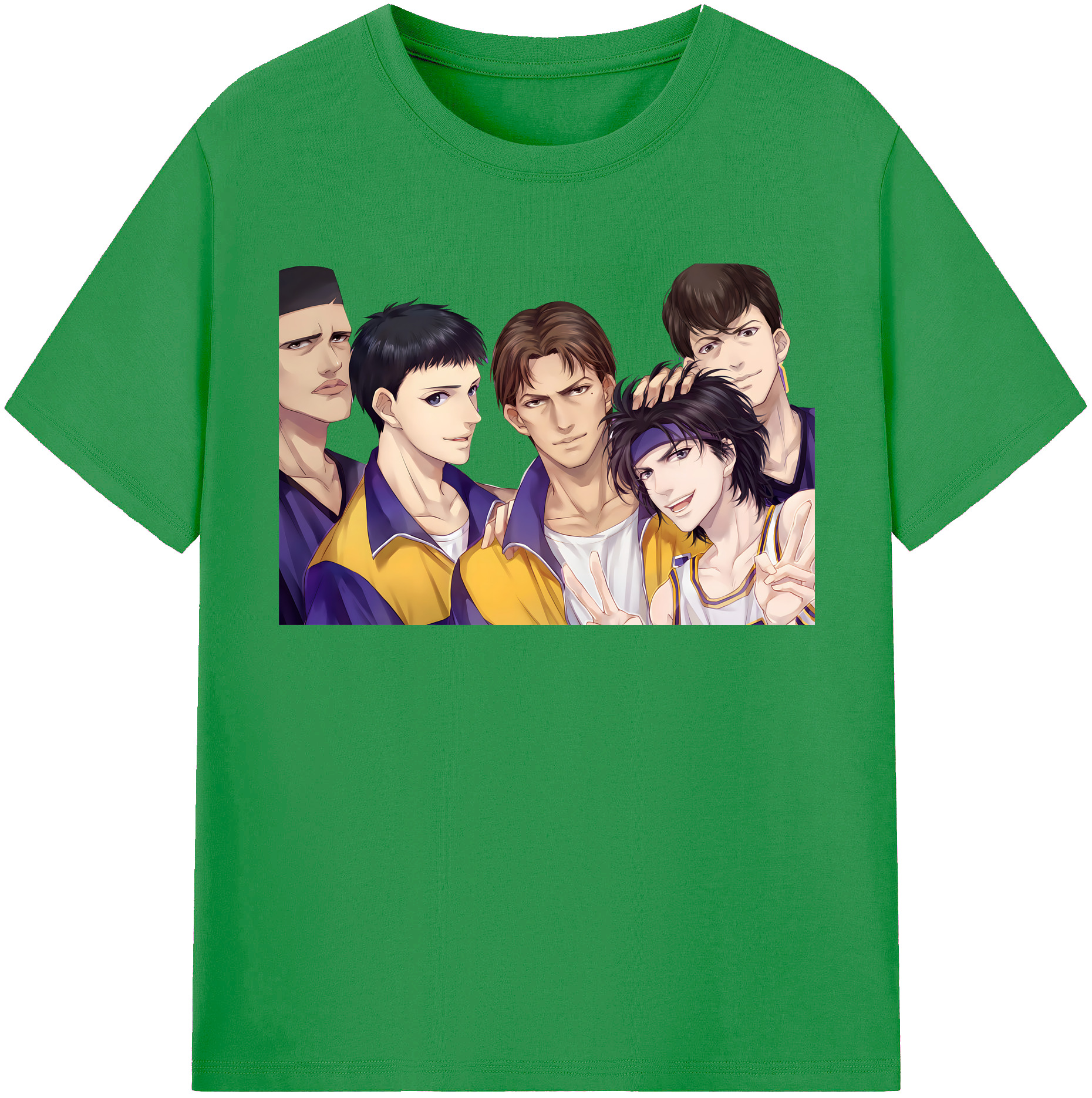 （画像用） SLAM DUNK／スラムダンク レディースカジュアルプリントTシャツ（綿100％）