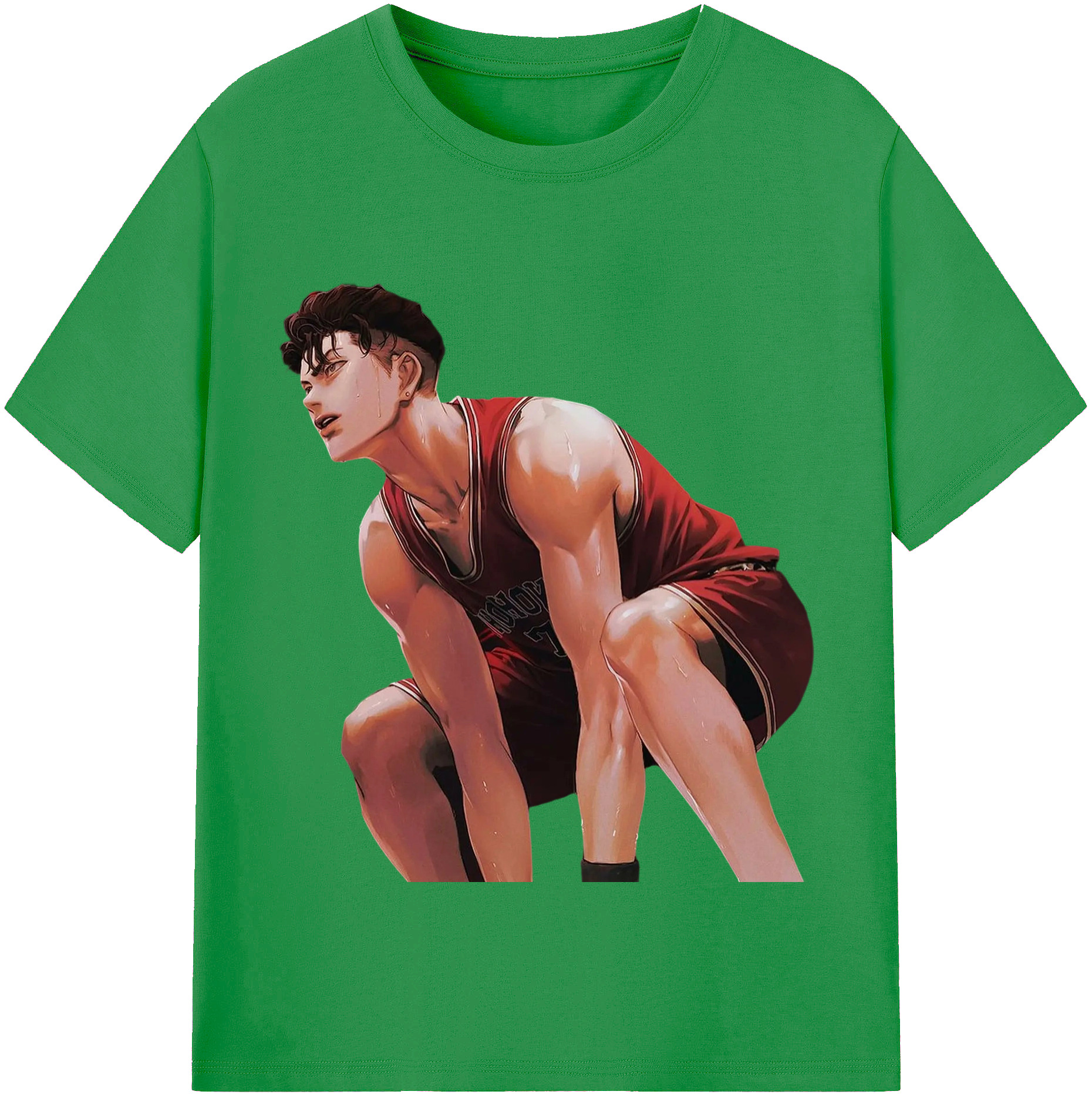 （画像用） SLAM DUNK／スラムダンク レディースカジュアルプリントTシャツ（綿100％）