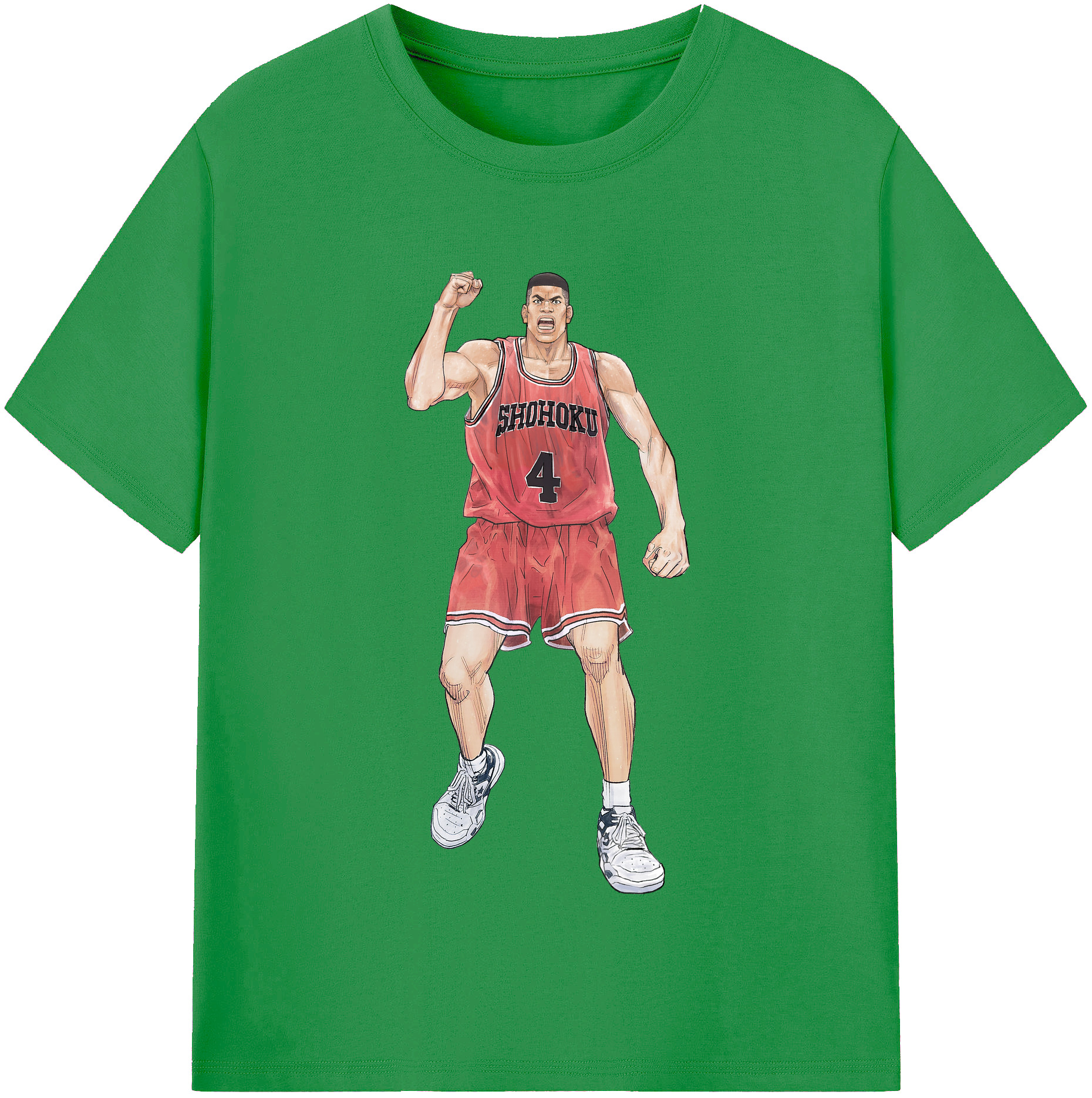 （画像用） SLAM DUNK／スラムダンク レディースカジュアルプリントTシャツ（綿100％）