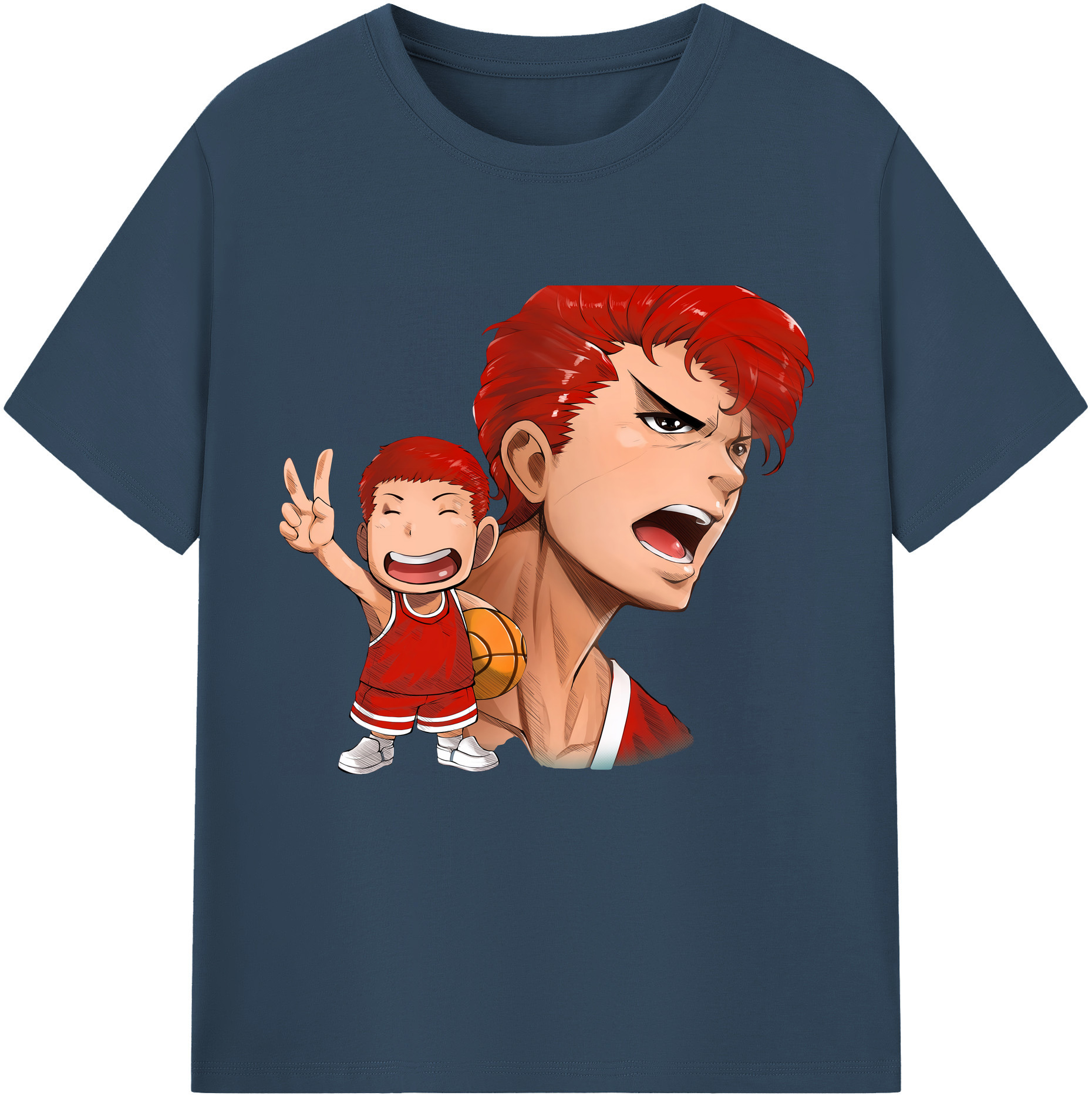 （画像用） SLAM DUNK／スラムダンク レディースカジュアルプリントTシャツ（綿100％）