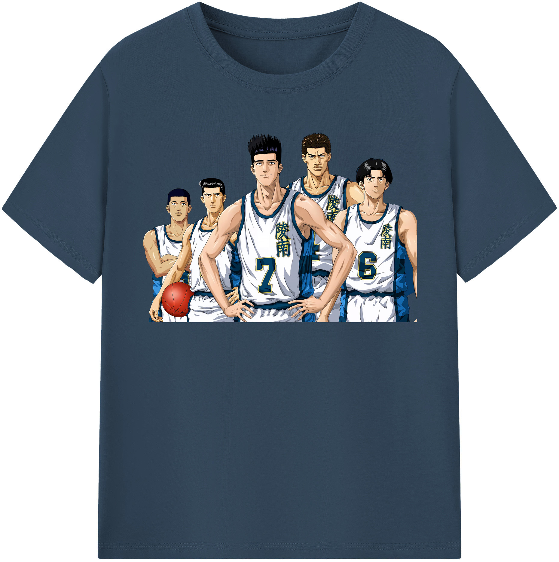 （画像用） SLAM DUNK／スラムダンク レディースカジュアルプリントTシャツ（綿100％）