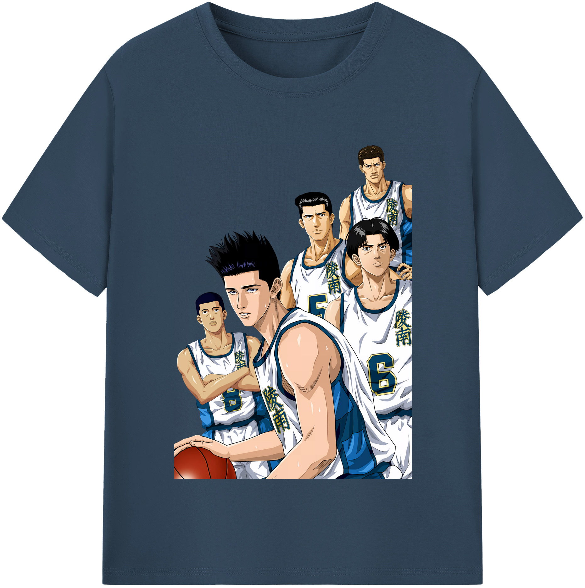（画像用） SLAM DUNK／スラムダンク レディースカジュアルプリントTシャツ（綿100％）
