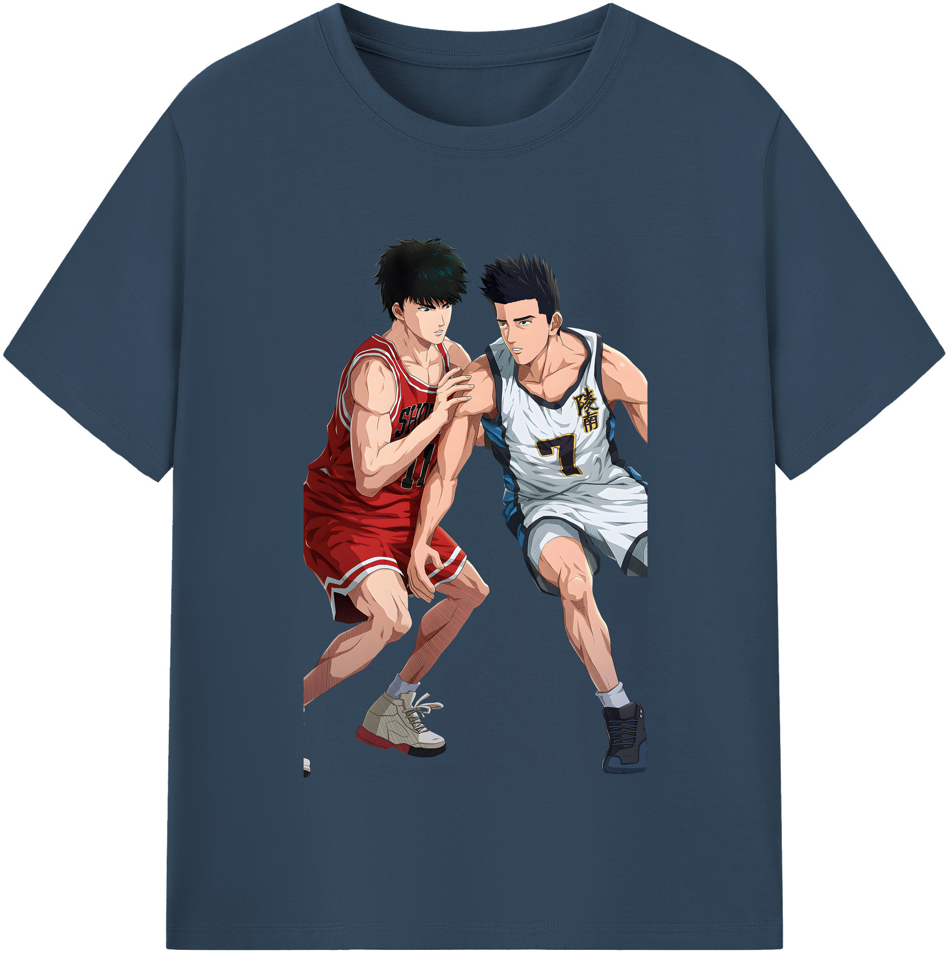 （画像用） SLAM DUNK／スラムダンク レディースカジュアルプリントTシャツ（綿100％）