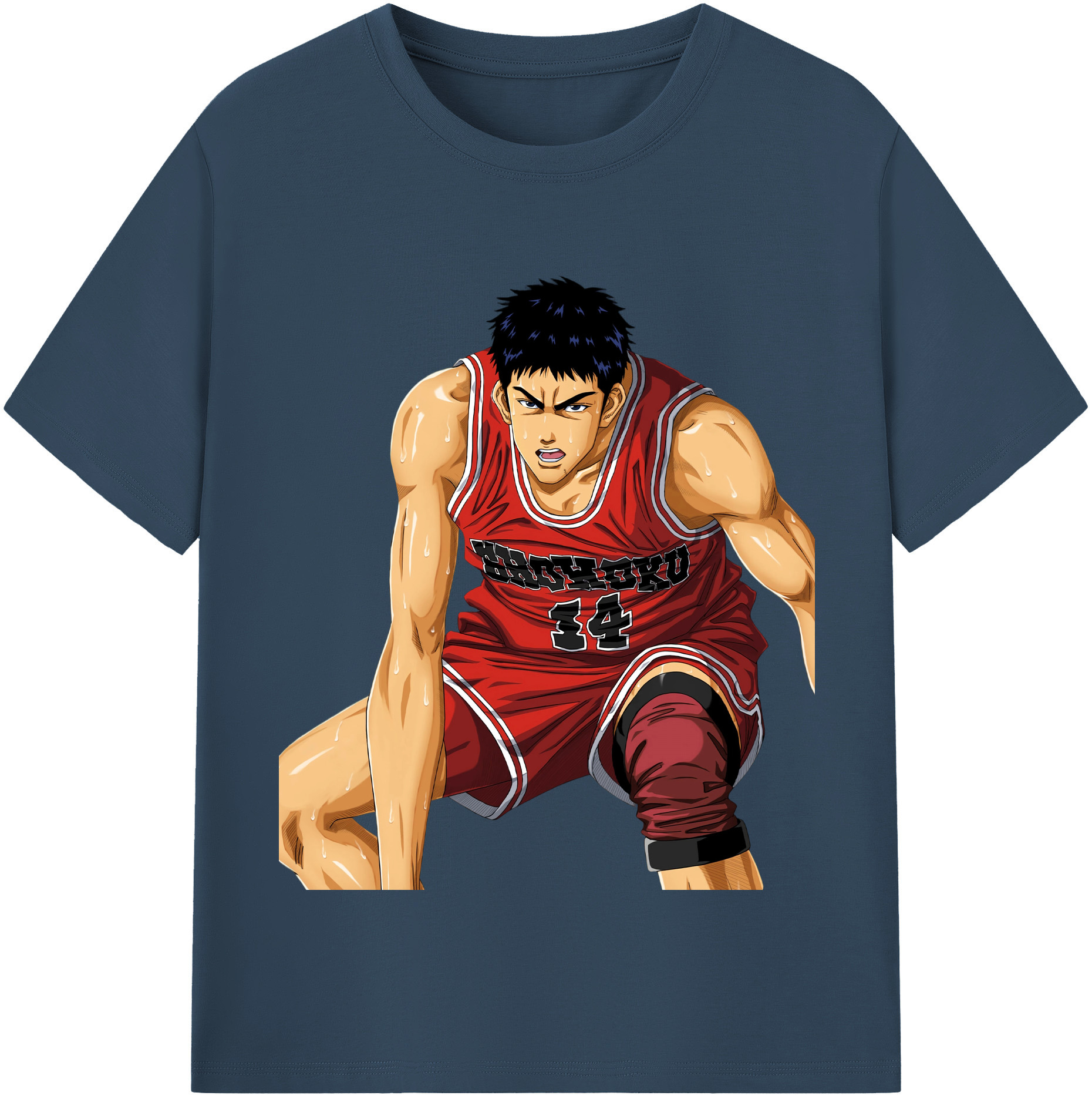 （画像用） SLAM DUNK／スラムダンク レディースカジュアルプリントTシャツ（綿100％）