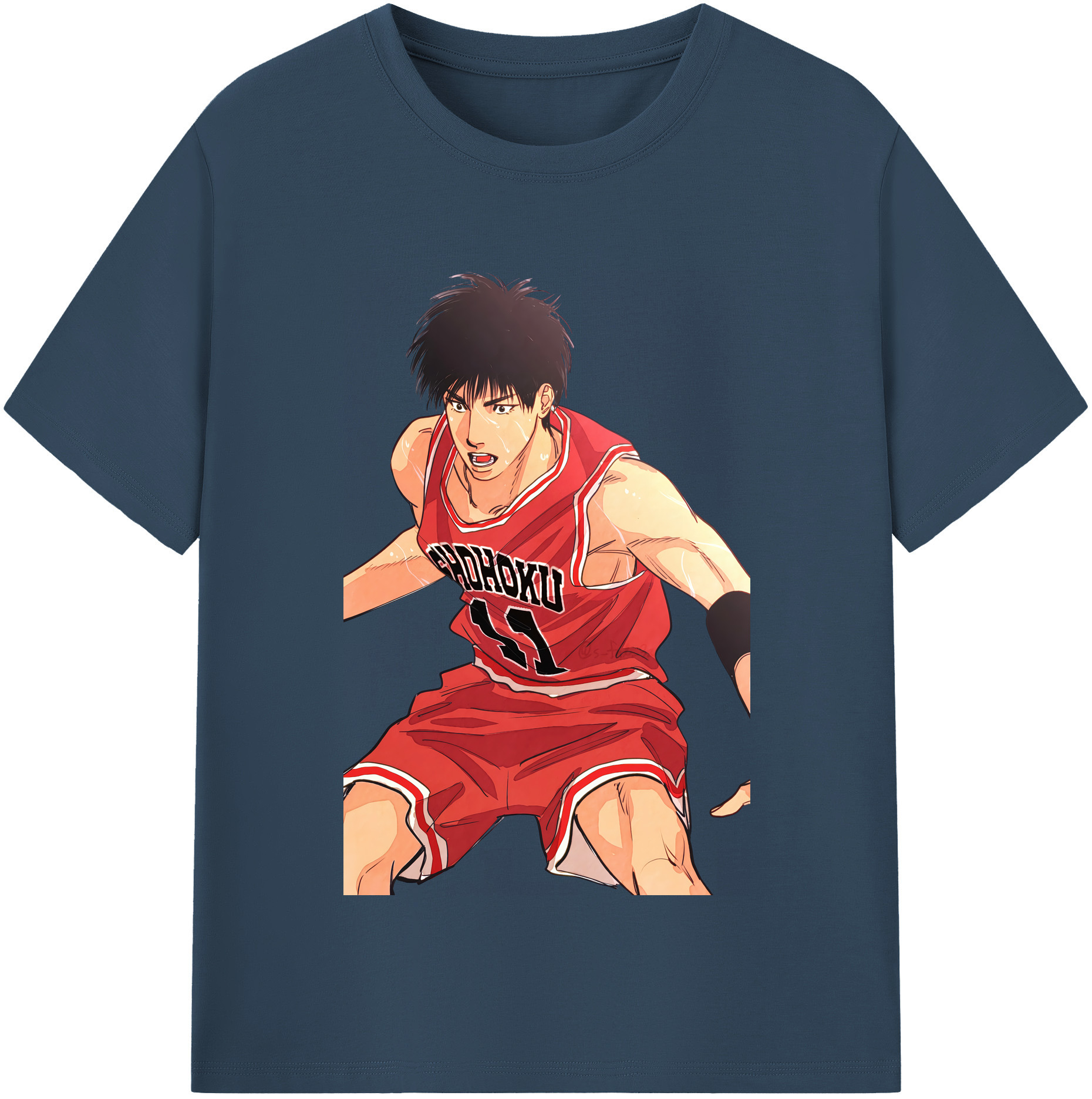 （画像用） SLAM DUNK／スラムダンク レディースカジュアルプリントTシャツ（綿100％）