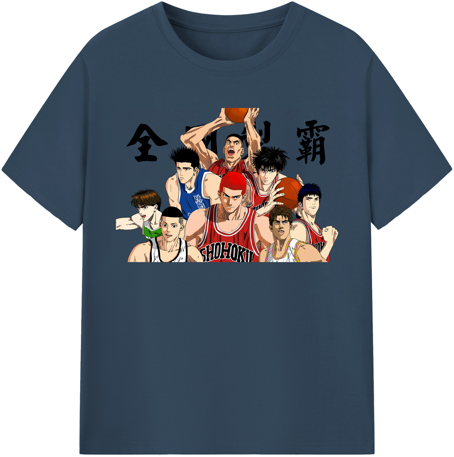 （画像用） SLAM DUNK／スラムダンク レディースカジュアルプリントTシャツ（綿100％）