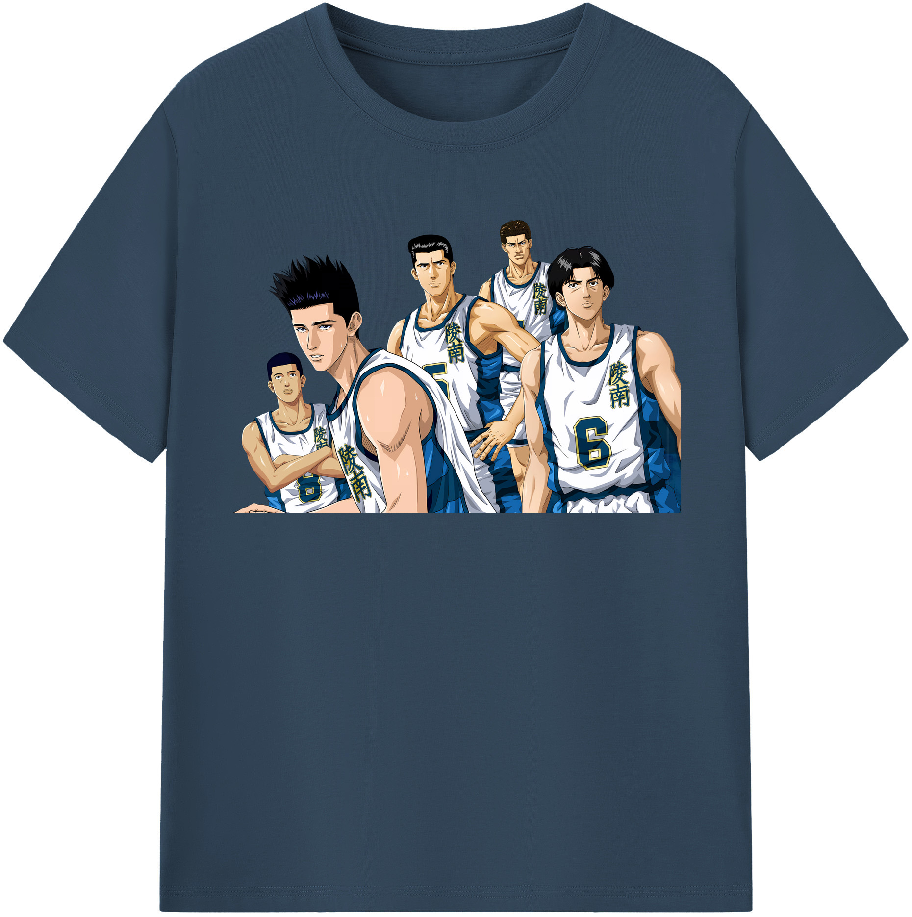 （画像用） SLAM DUNK／スラムダンク レディースカジュアルプリントTシャツ（綿100％）