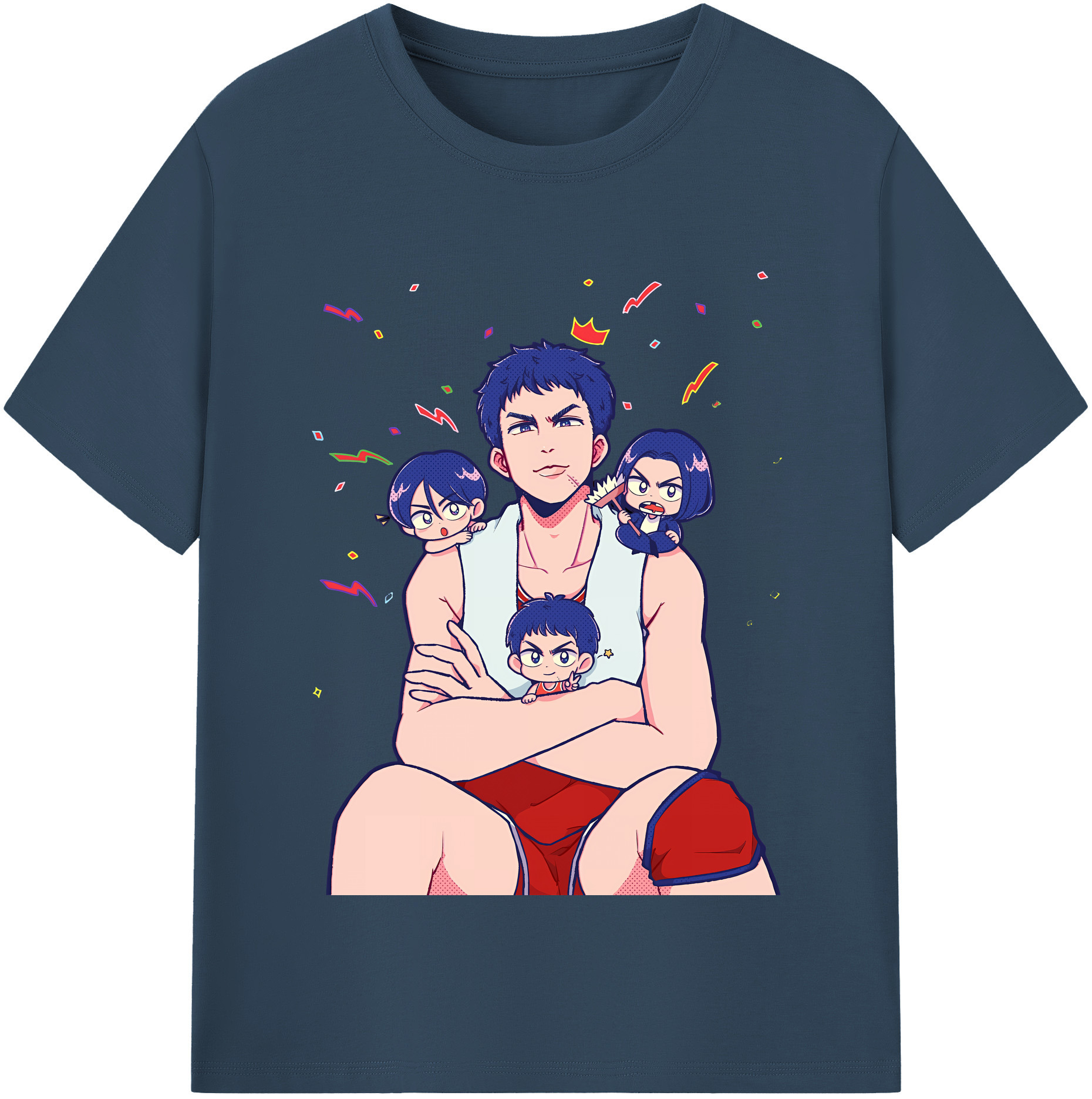 （画像用） SLAM DUNK／スラムダンク レディースカジュアルプリントTシャツ（綿100％）