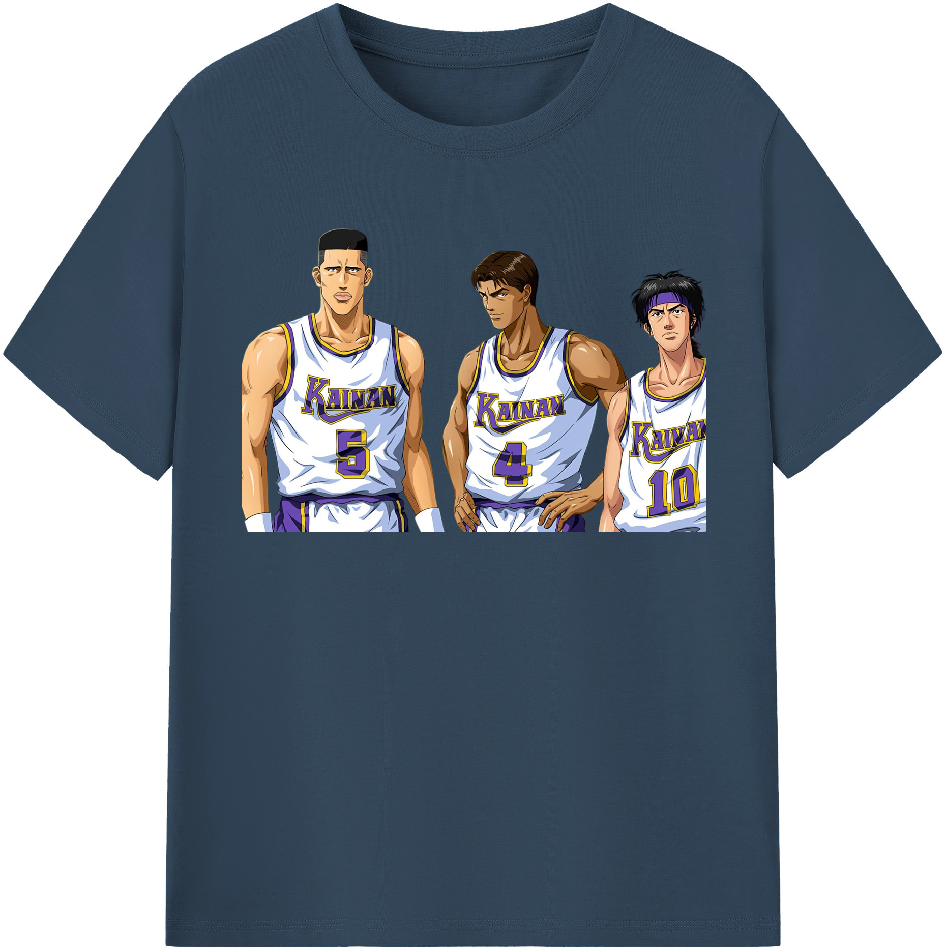 （画像用） SLAM DUNK／スラムダンク レディースカジュアルプリントTシャツ（綿100％）