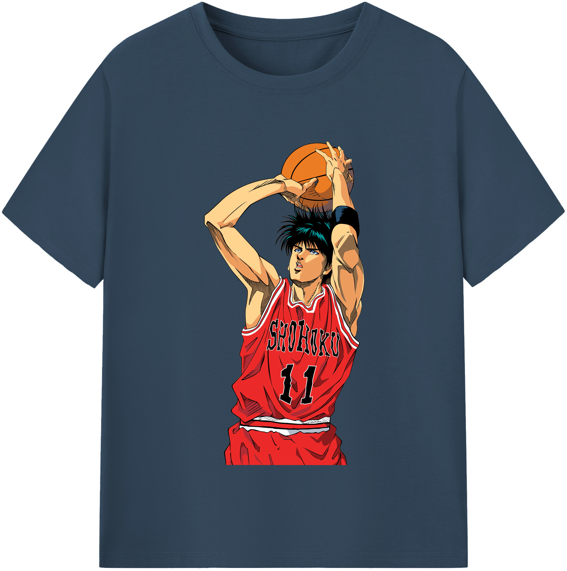 （画像用） SLAM DUNK／スラムダンク レディースカジュアルプリントTシャツ（綿100％）