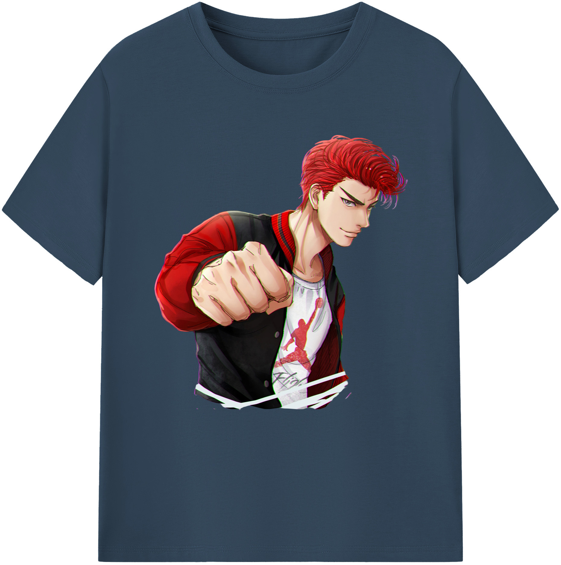 （画像用） SLAM DUNK／スラムダンク レディースカジュアルプリントTシャツ（綿100％）