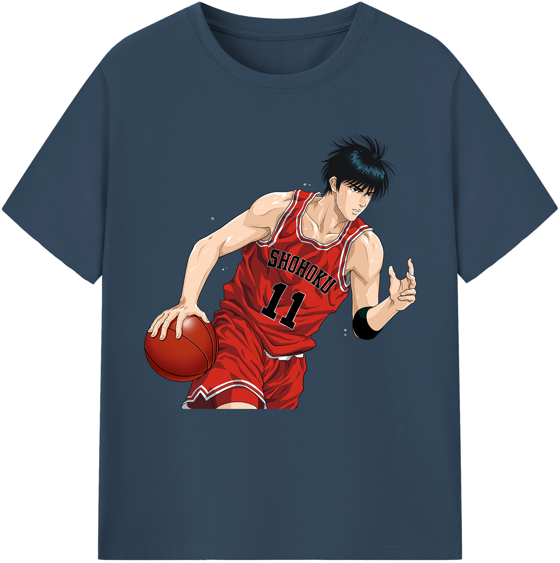 （画像用） SLAM DUNK／スラムダンク レディースカジュアルプリントTシャツ（綿100％）