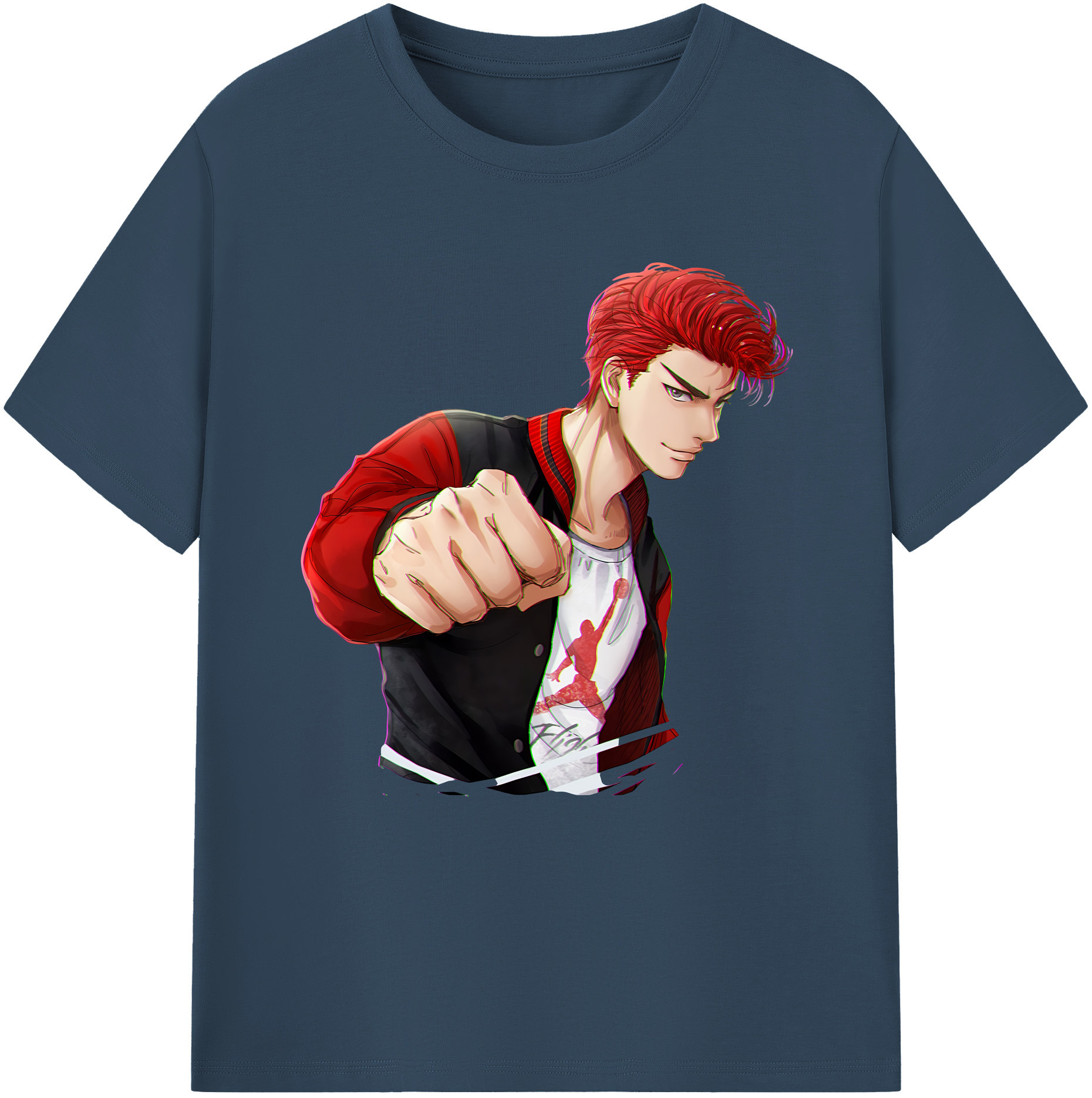 （画像用） SLAM DUNK／スラムダンク レディースカジュアルプリントTシャツ（綿100％）