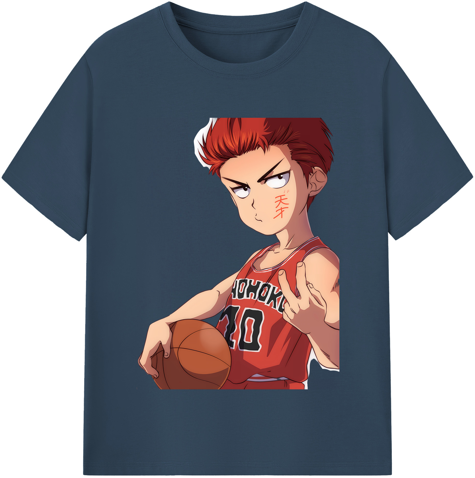 （画像用） SLAM DUNK／スラムダンク レディースカジュアルプリントTシャツ（綿100％）
