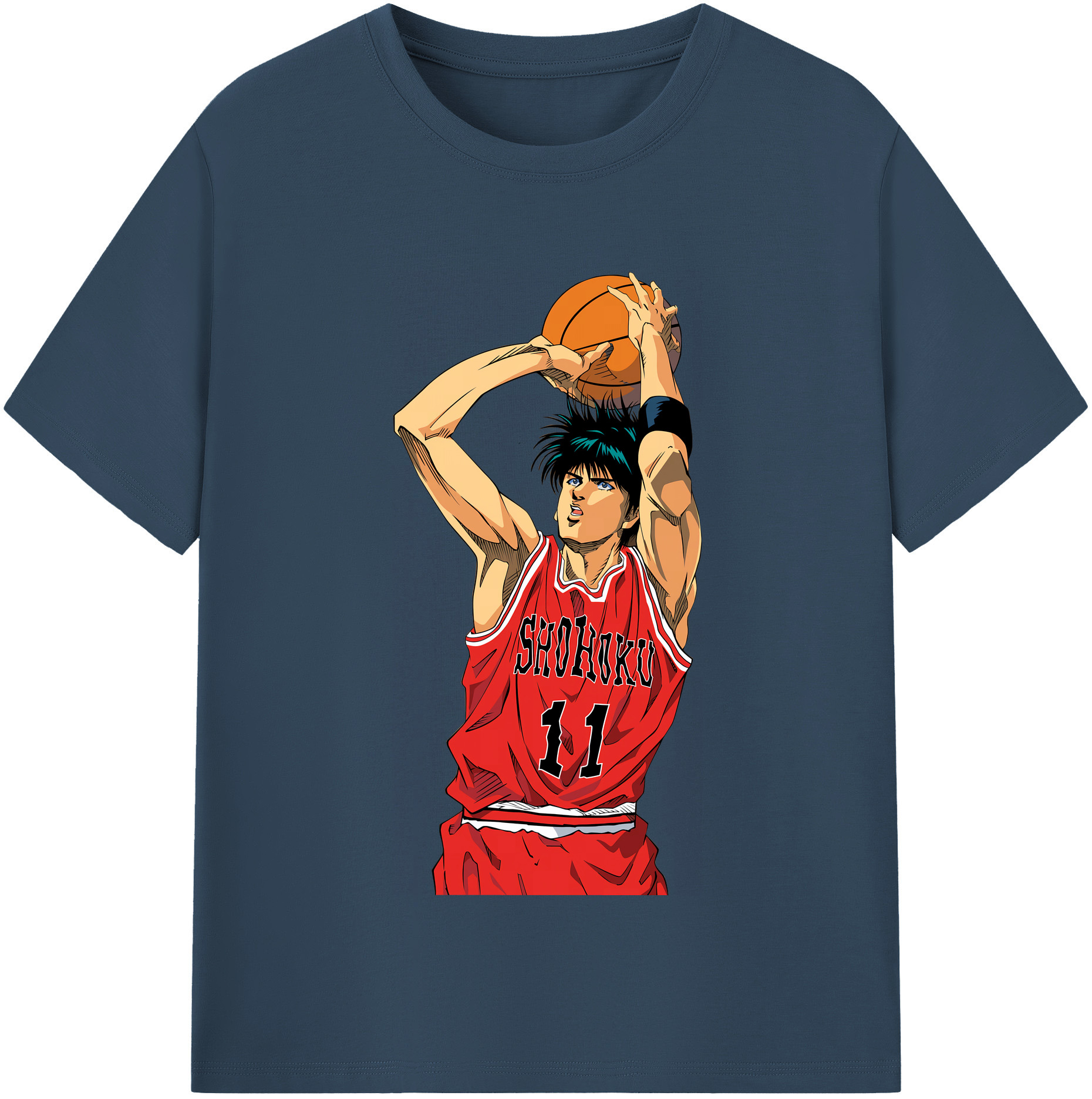 （画像用） SLAM DUNK／スラムダンク レディースカジュアルプリントTシャツ（綿100％）